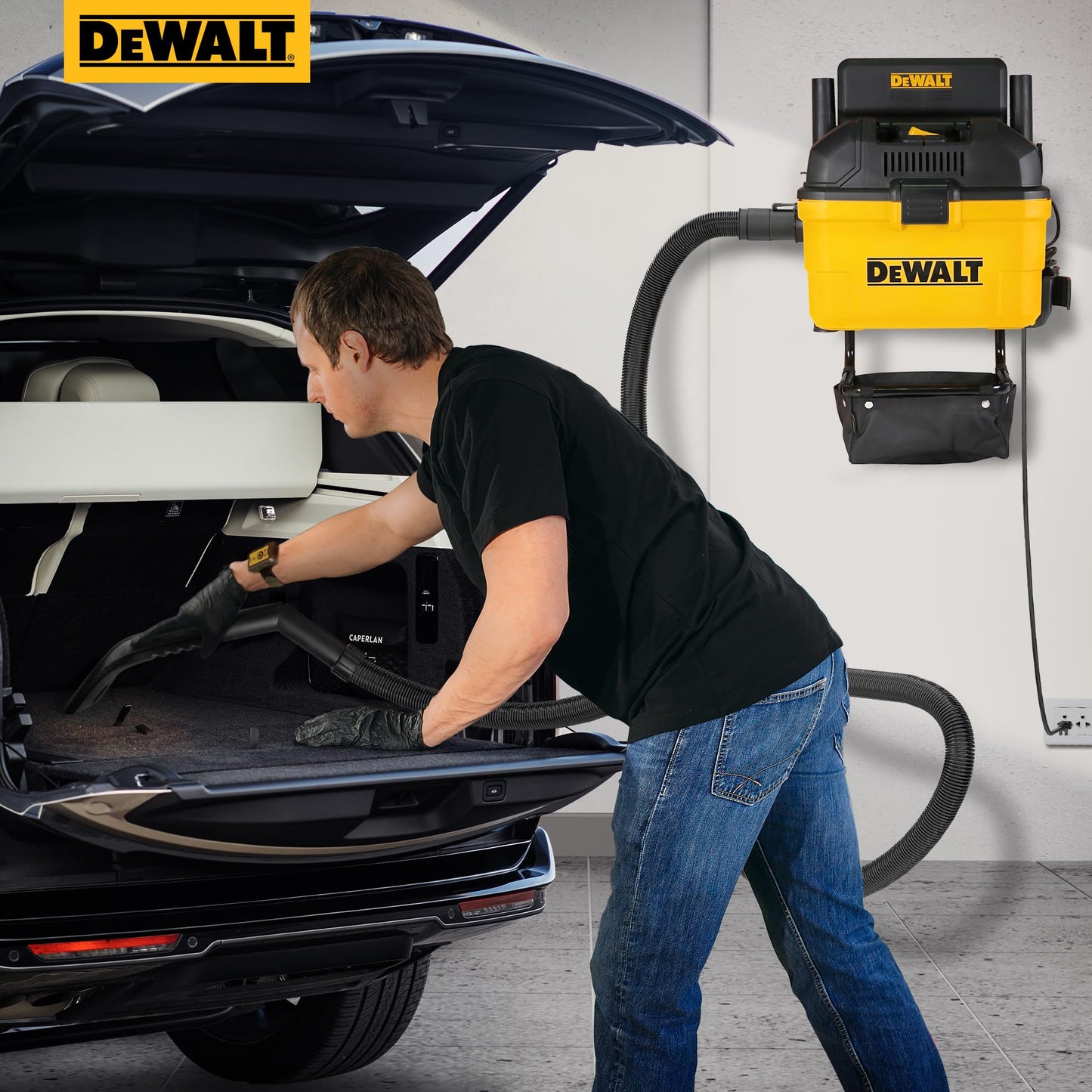 DEWALT 6 Gallon Wet Dry Vacuum Cleaner
