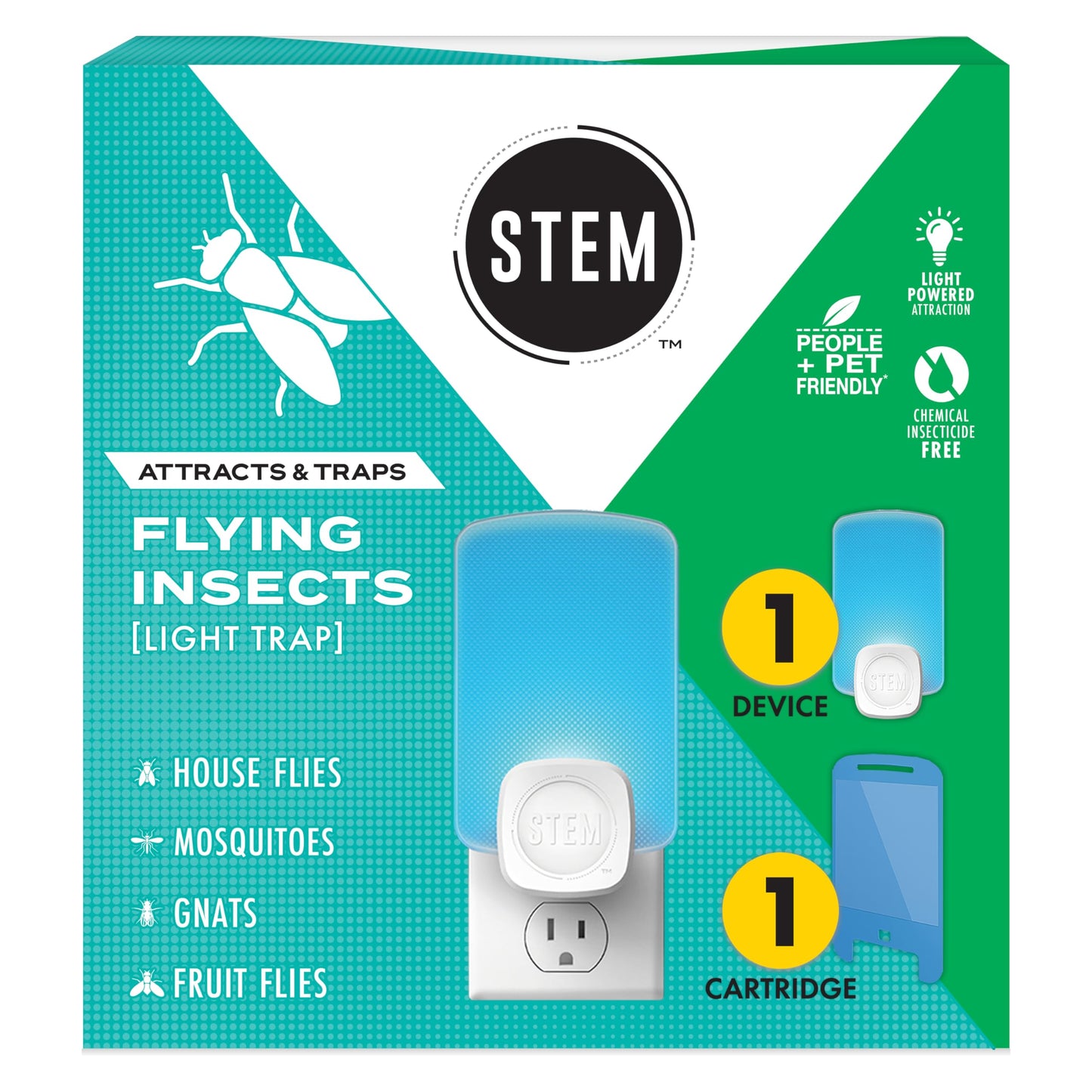 Indoor Fruit Fly Trap with Soft Blue Light
