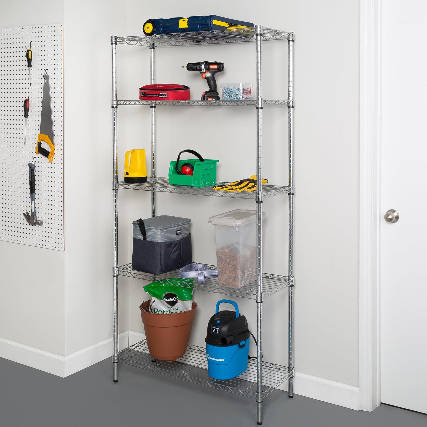 5-Tier Heavy Duty Storage Shelves by Honey-Can-Do
