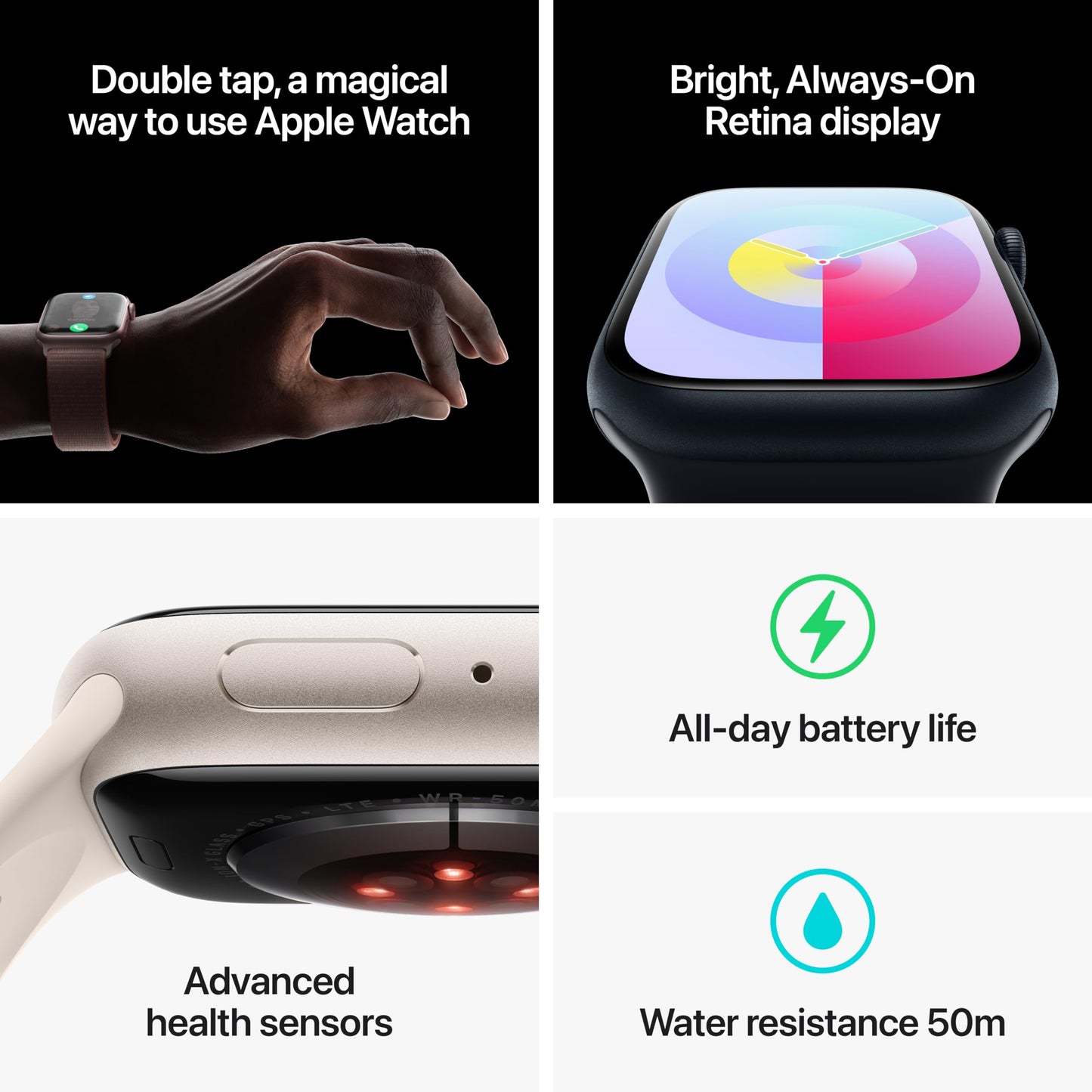 Apple Watch Series 9 GPS + Cellular Smartwatch