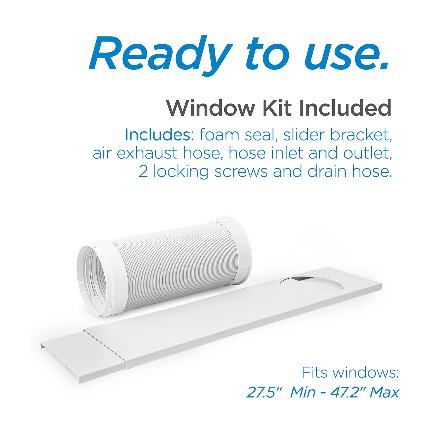 14000 BTU Commercial Cool Portable AC & Heat