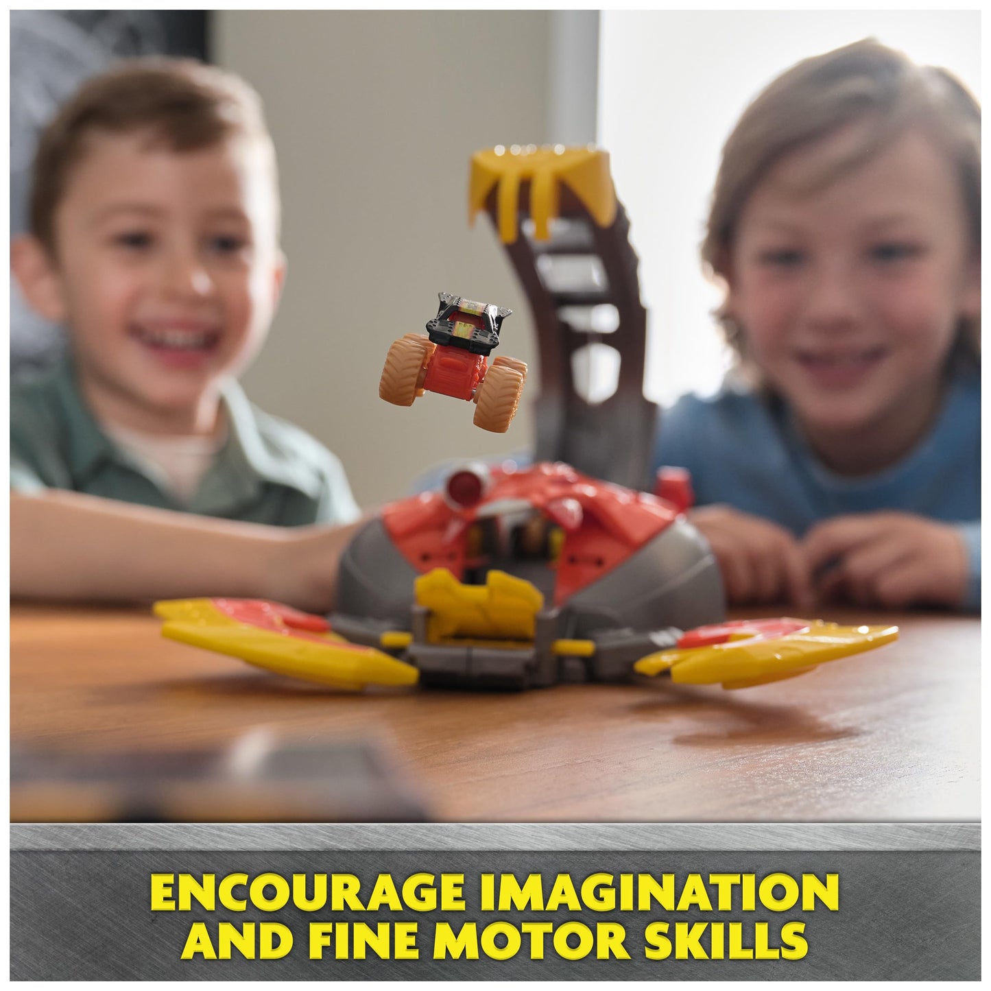 Monster Jam El Toro Loco Playset with 2 Trucks