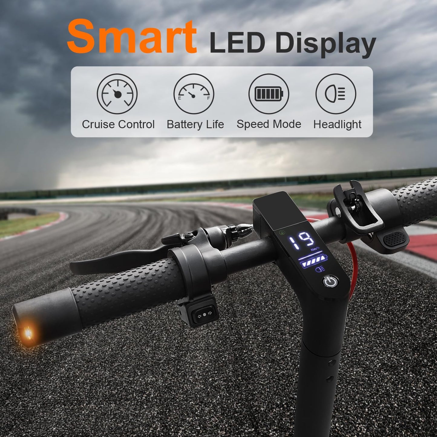 VOLPAM 350W Electric Scooter with Long Range