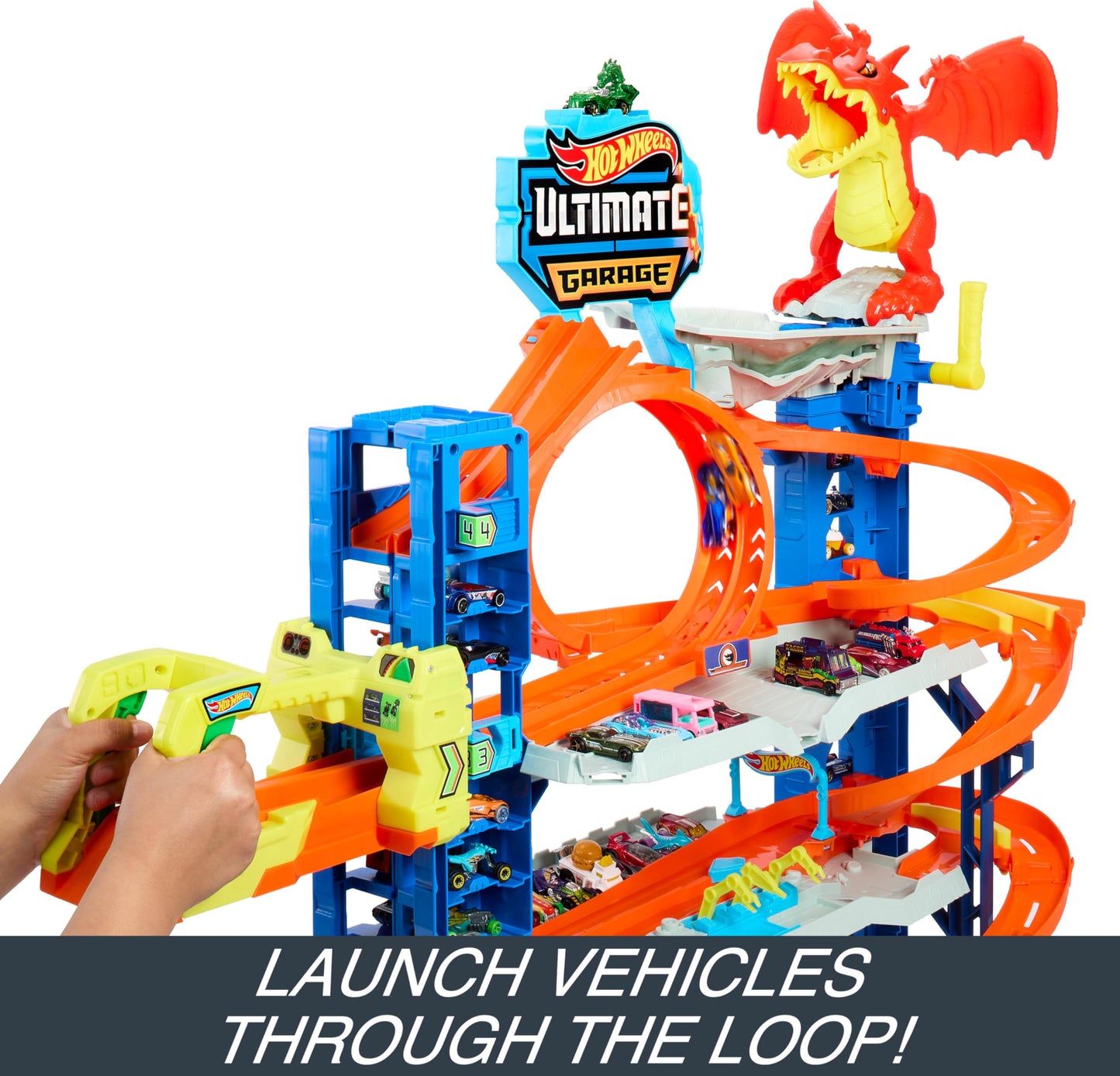 Hot Wheels Ultimate Garage Track Set with Cars