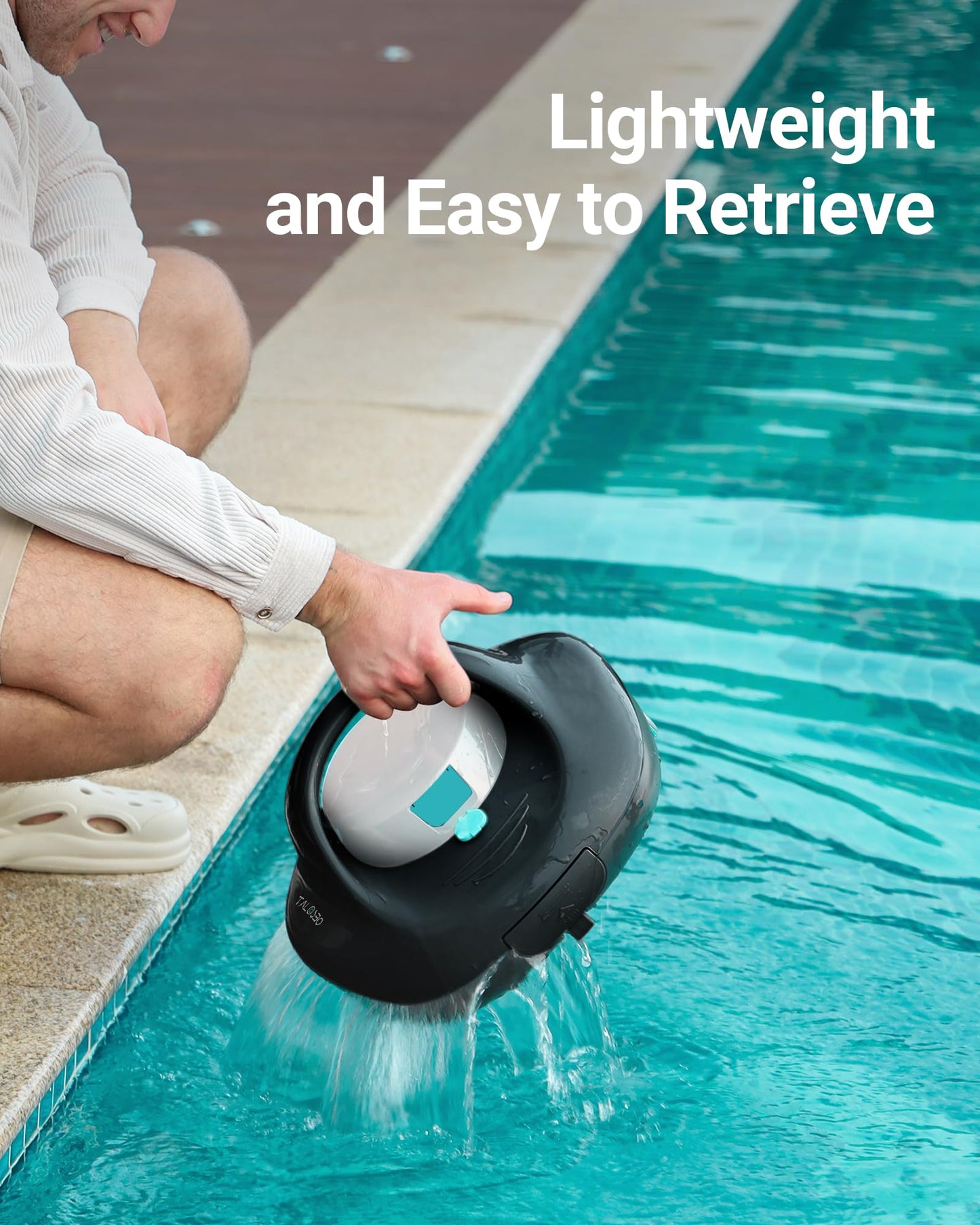 Cordless Pool Vacuum Cleaner by TALOSBO