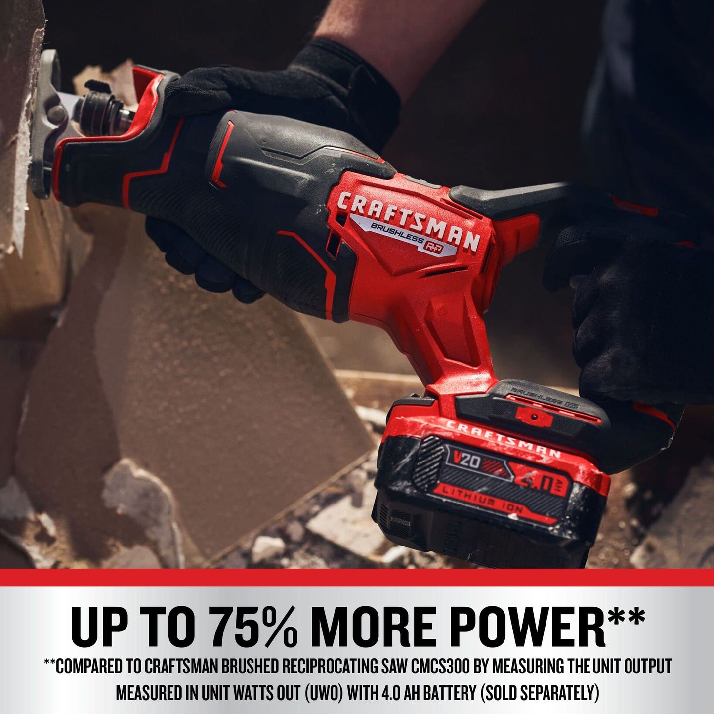CRAFTSMAN V20 Cordless Reciprocating Saw, 8-Inch