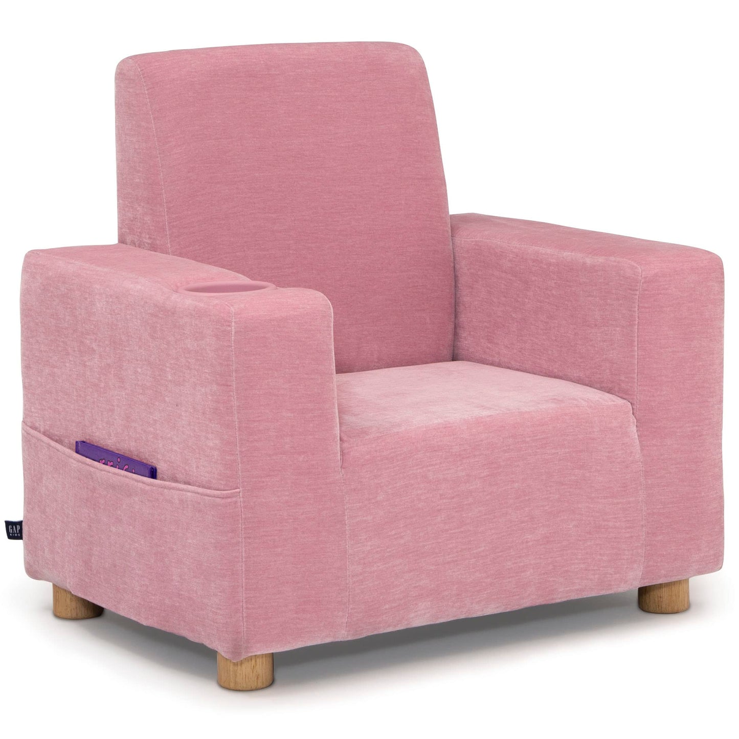 GAP GapKids Upholstered Chair, Blush