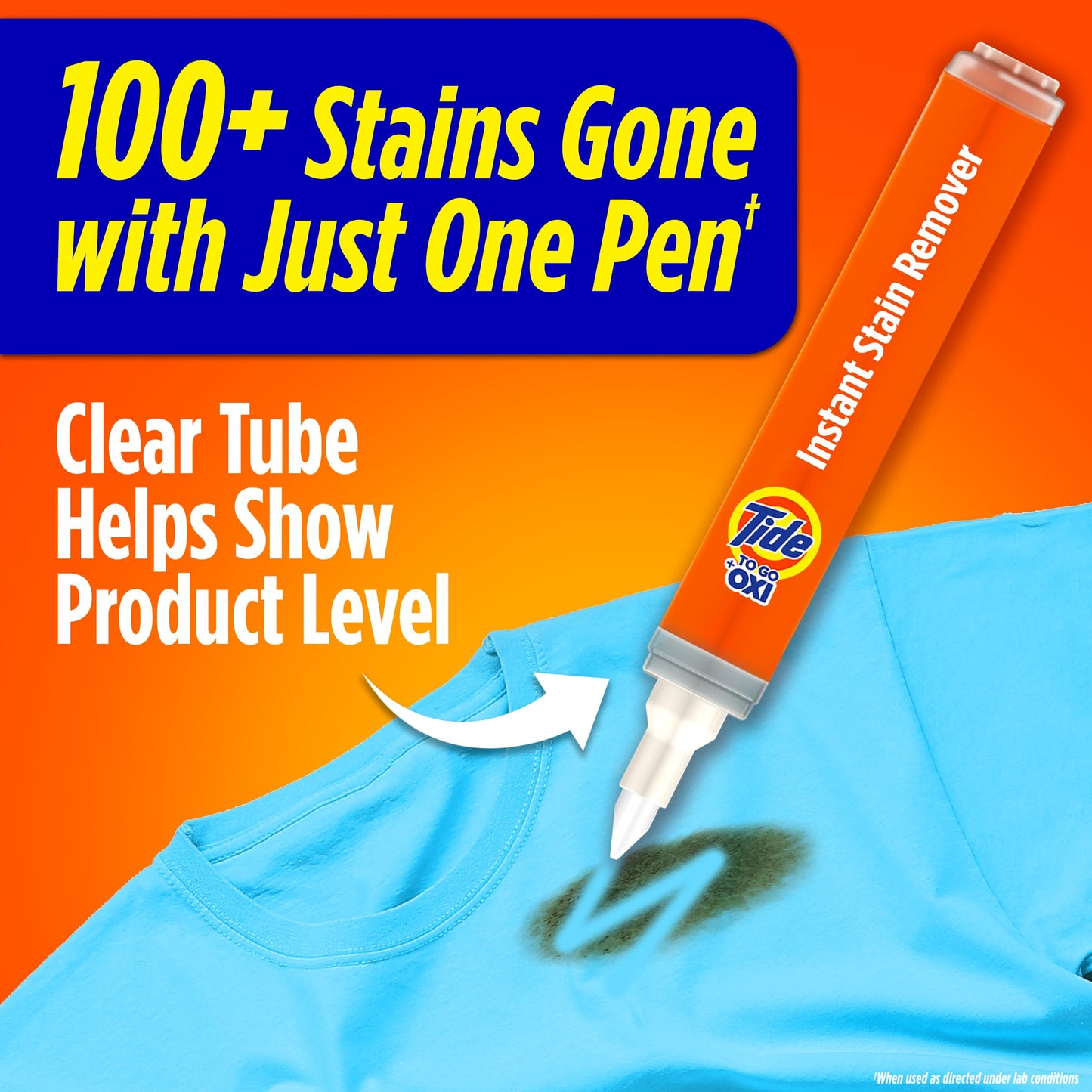 Tide Pen Instant Stain Remover, Portable 3 Count