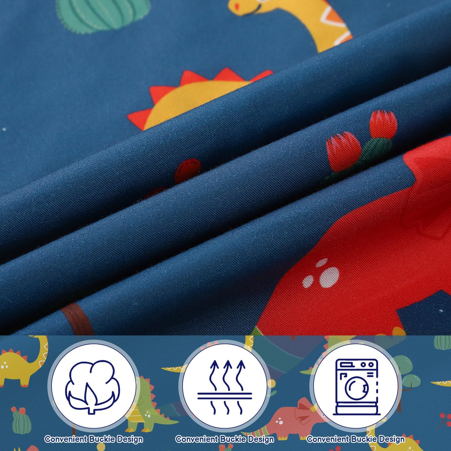Dinosaur Baby Lounger Cover for Newborns