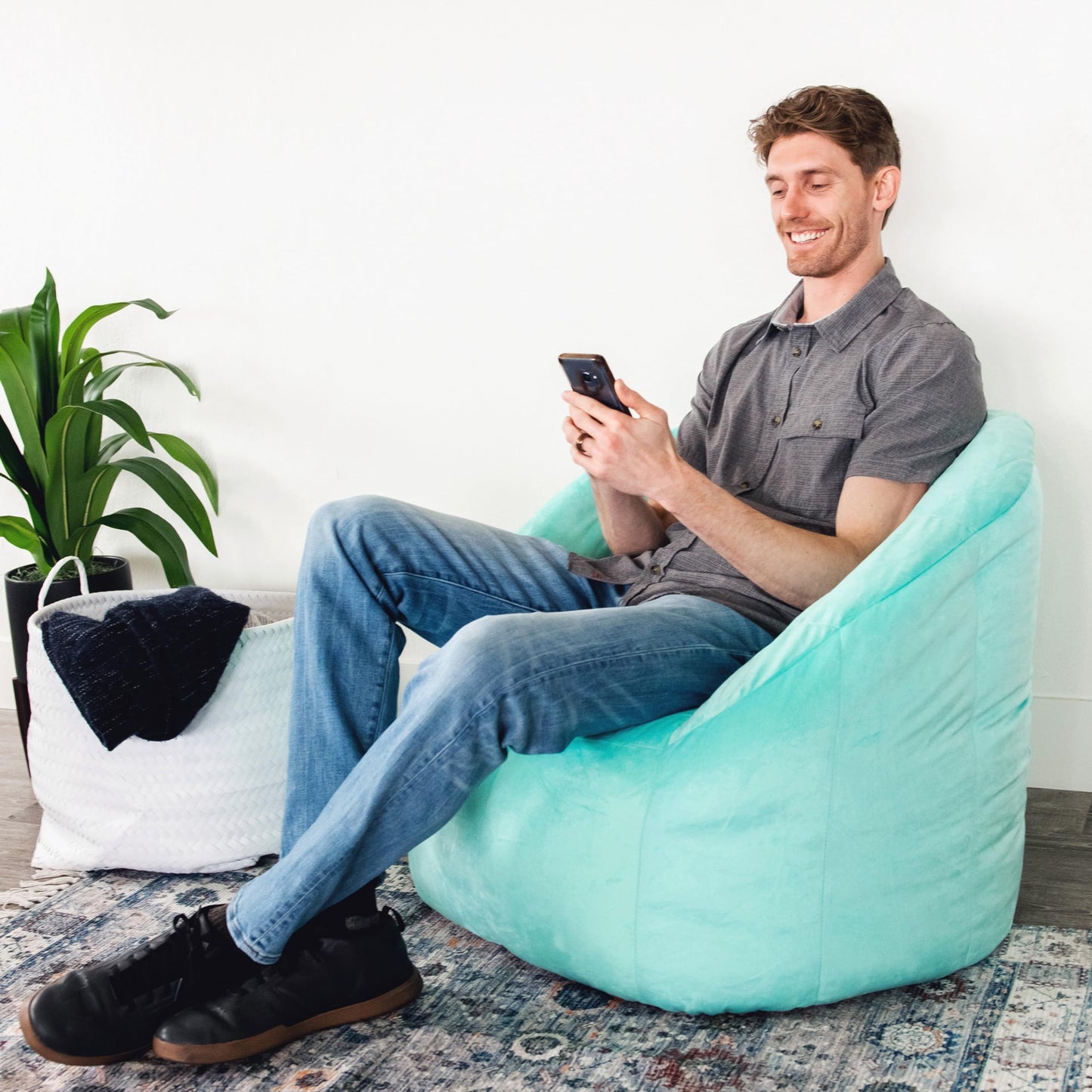 Big Joe Milano Beanbag Chair for Comfort