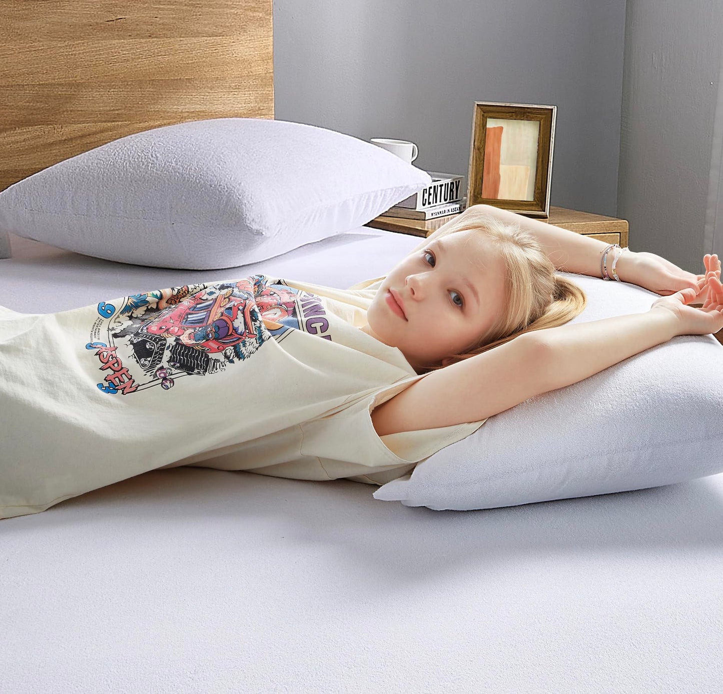 2-Pack ProtectMySleep Waterproof Pillow Protectors