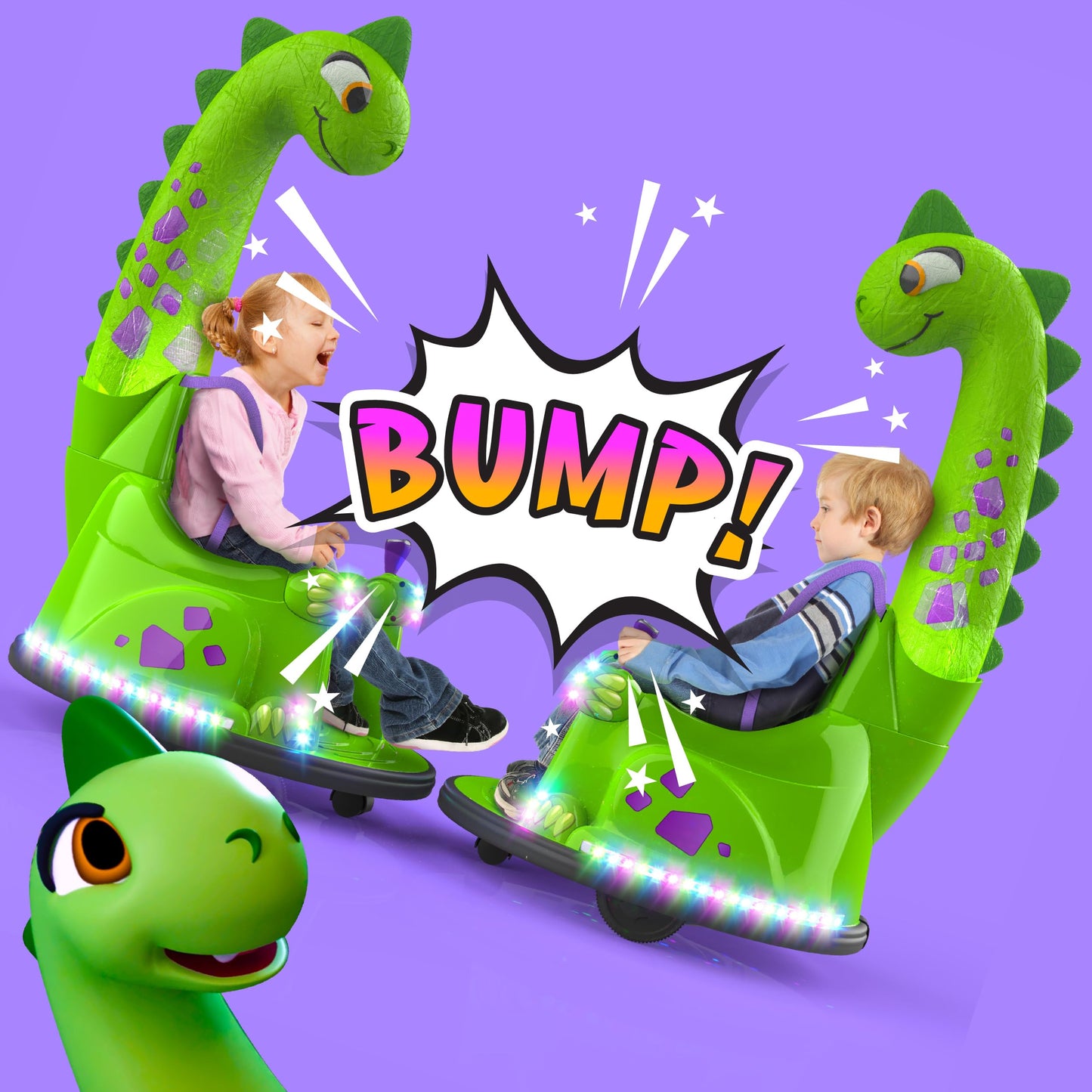 Bumpeez 12V Electric Bumper Car for Kids