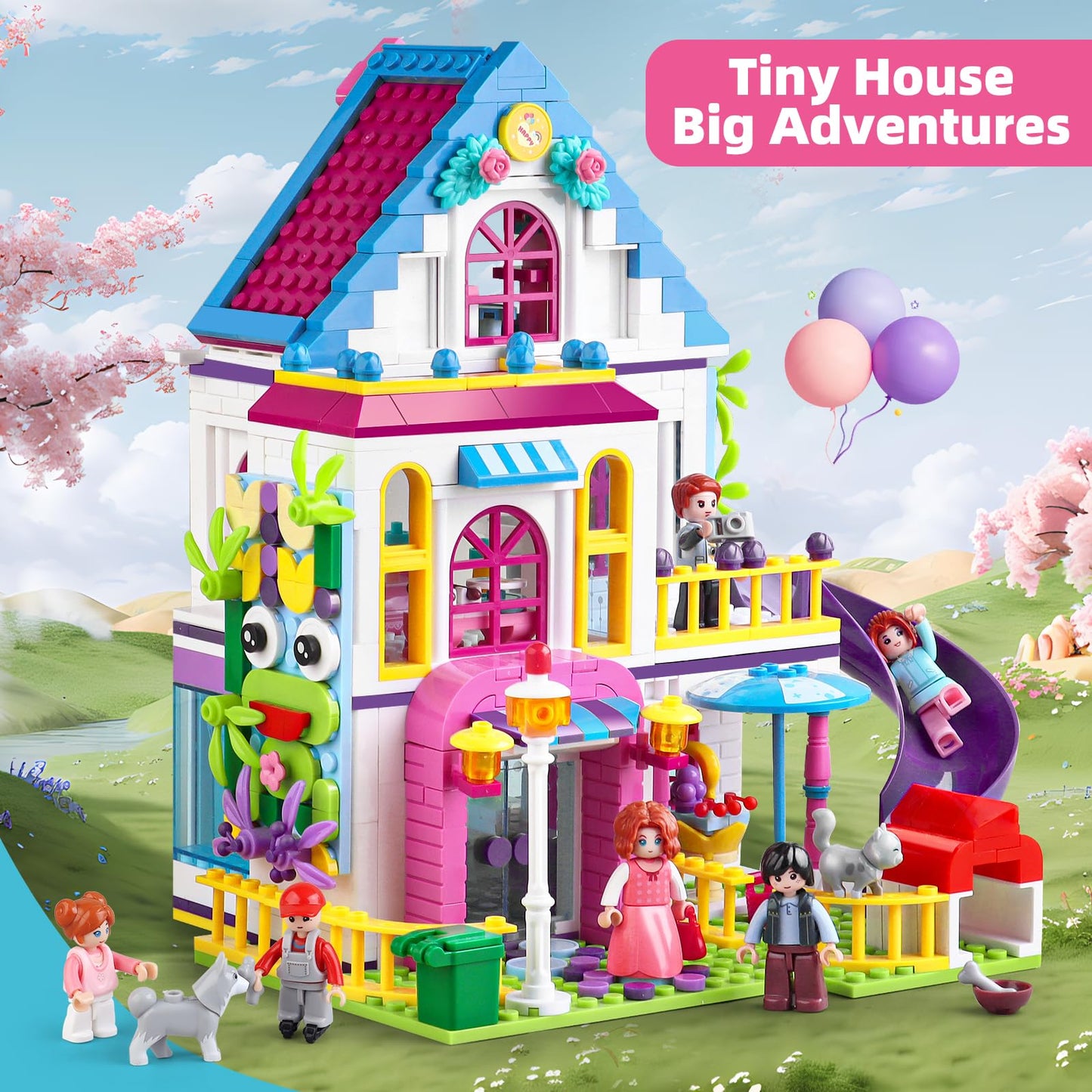 House Building Set Compatible with Lego Friends