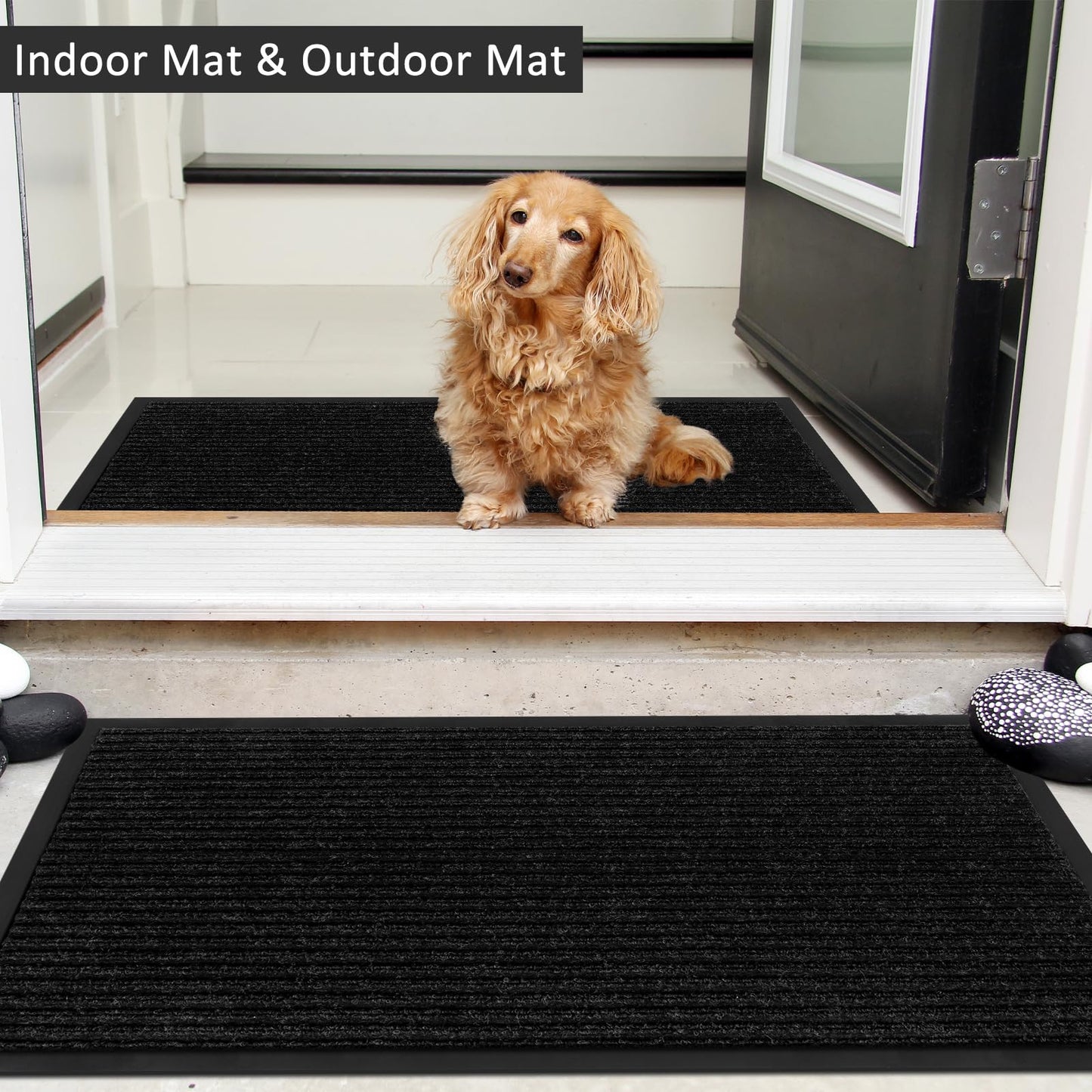 Heavy Duty Outdoor Entrance Doormat 30" x 17"