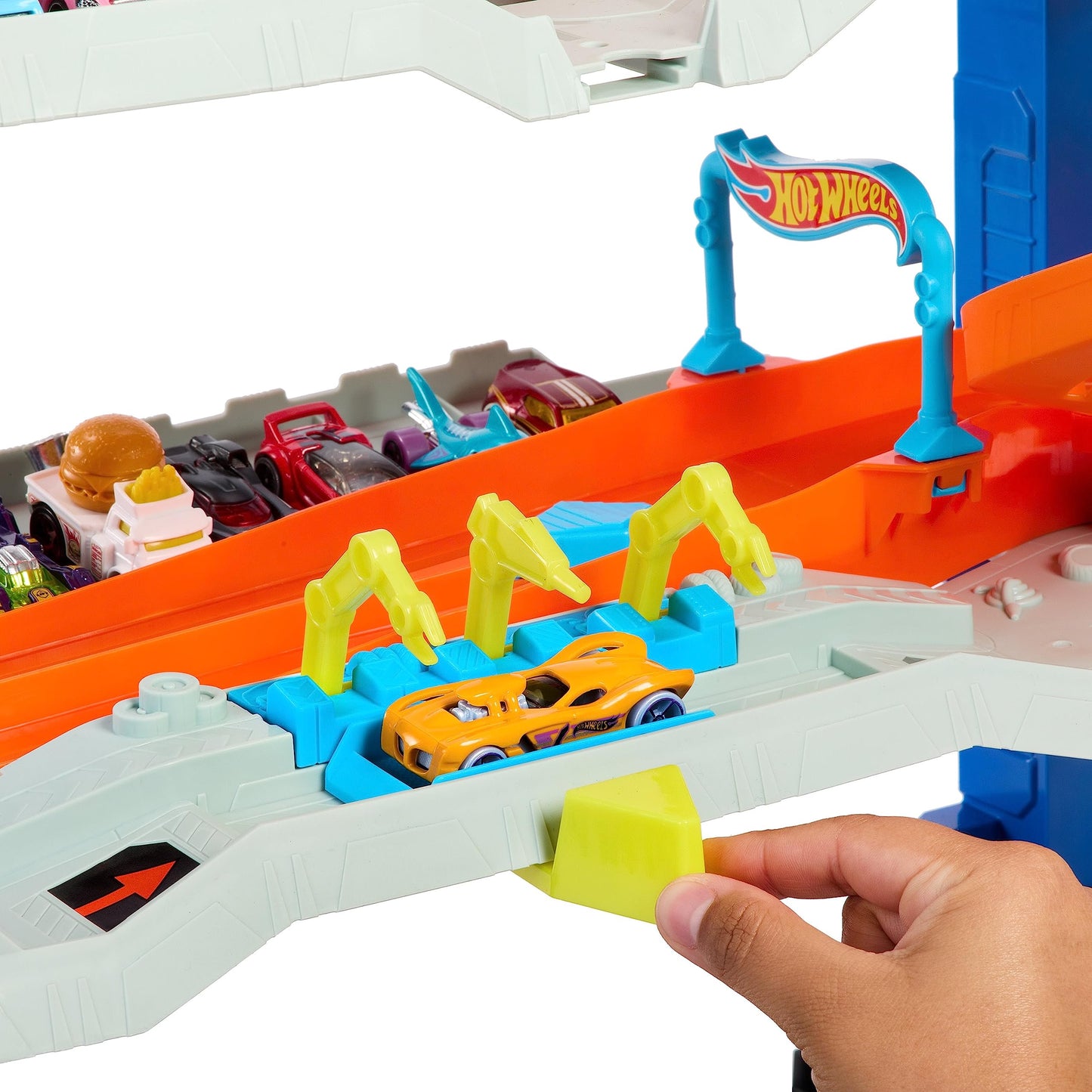 Hot Wheels Ultimate Garage Track Set with Cars