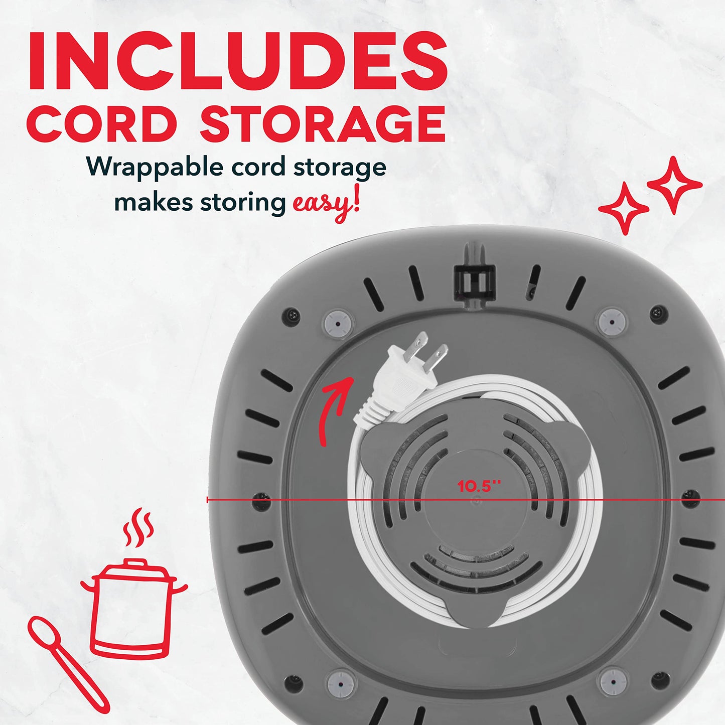 Electric Cooktop with Infrared Heating by DASH