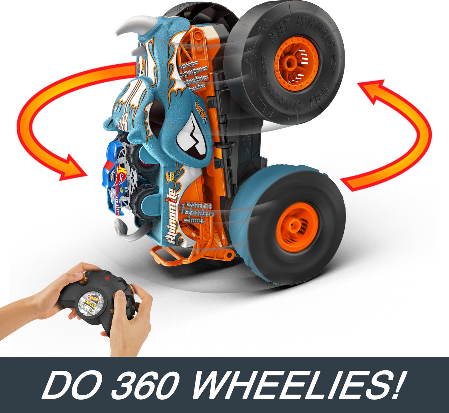 Hot Wheels RC Monster Truck Transforming Toy