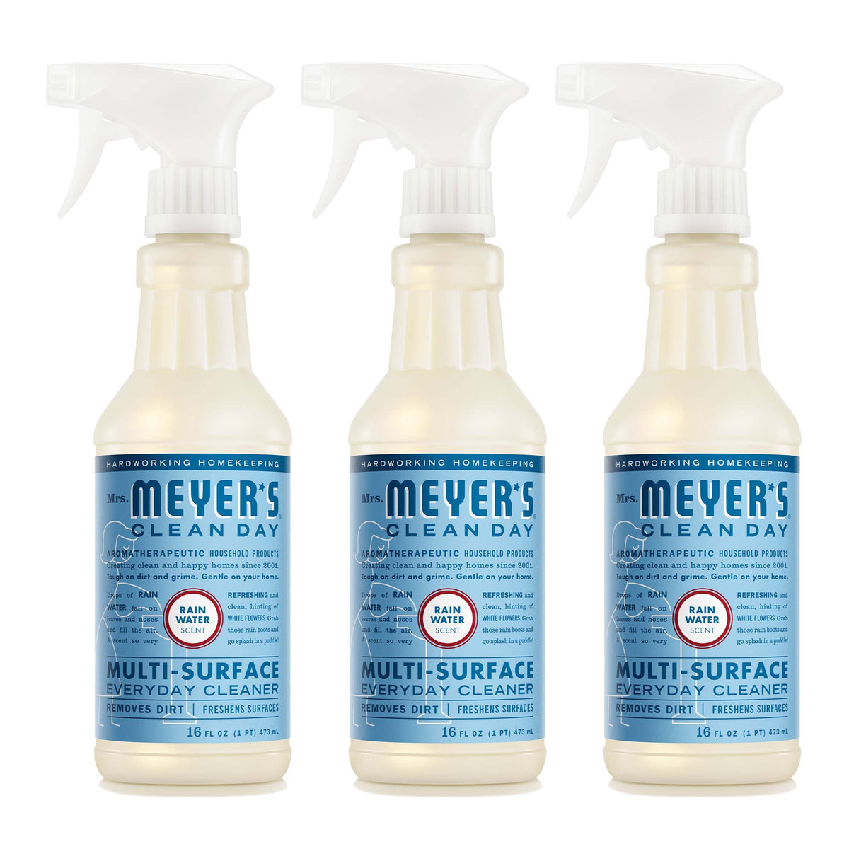 3 Pack Mrs. Meyer’s Multi-Surface Cleaner Spray 16 oz