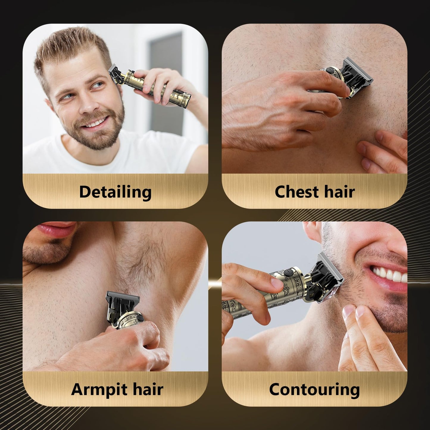 Cordless Hair Clippers for Men by Solati