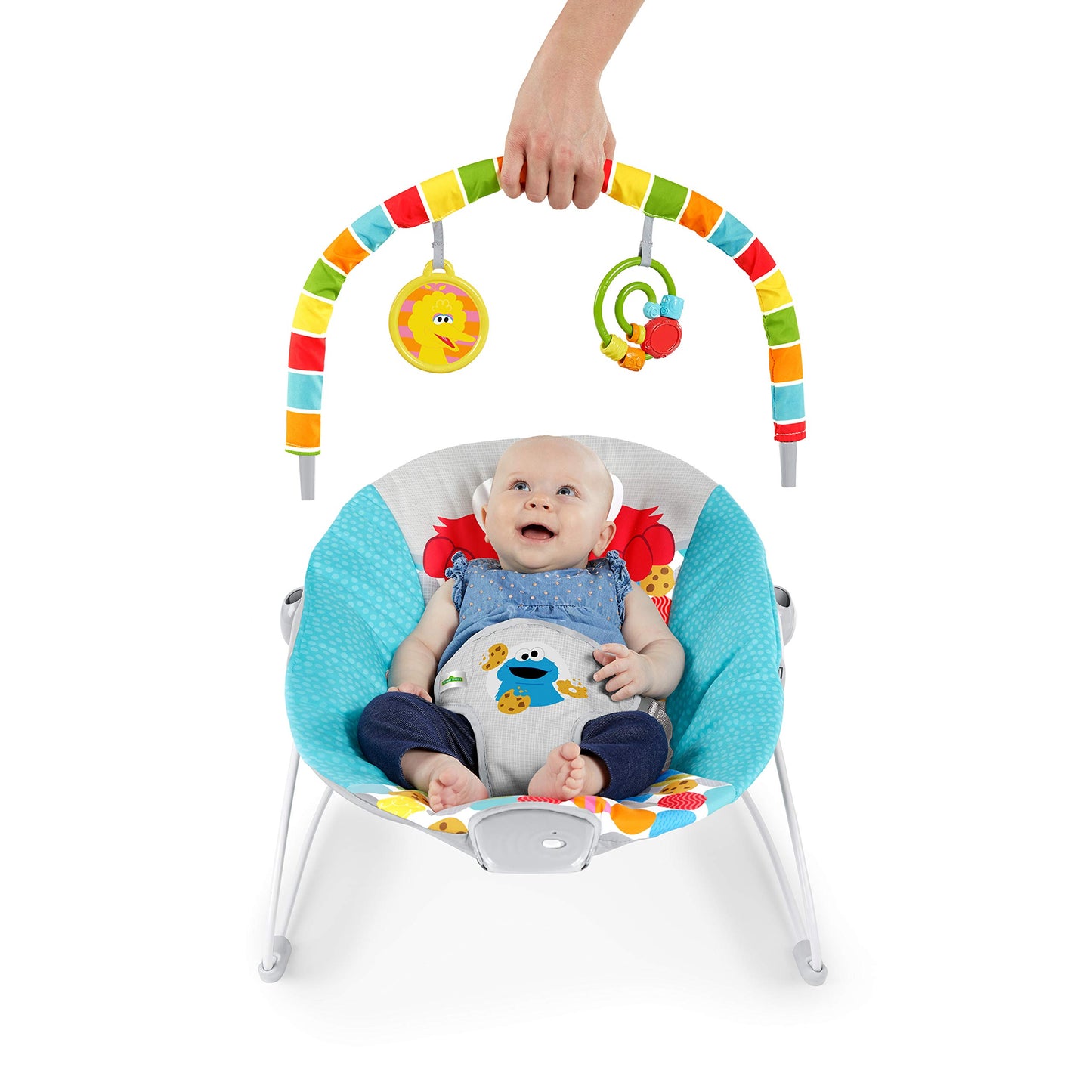 Bright Starts Elmo Baby Bouncer with Vibrations