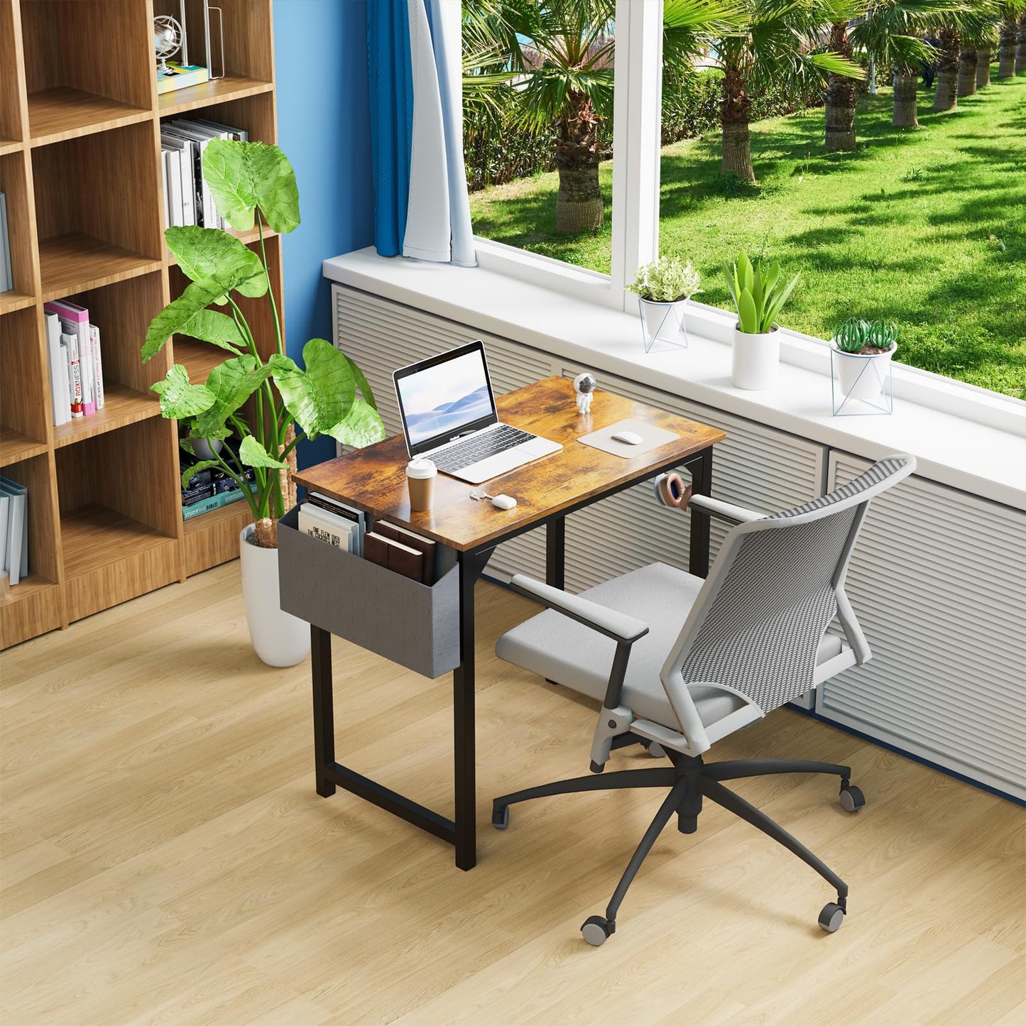 DUMOS 32 Inch Modern Computer Desk for Home