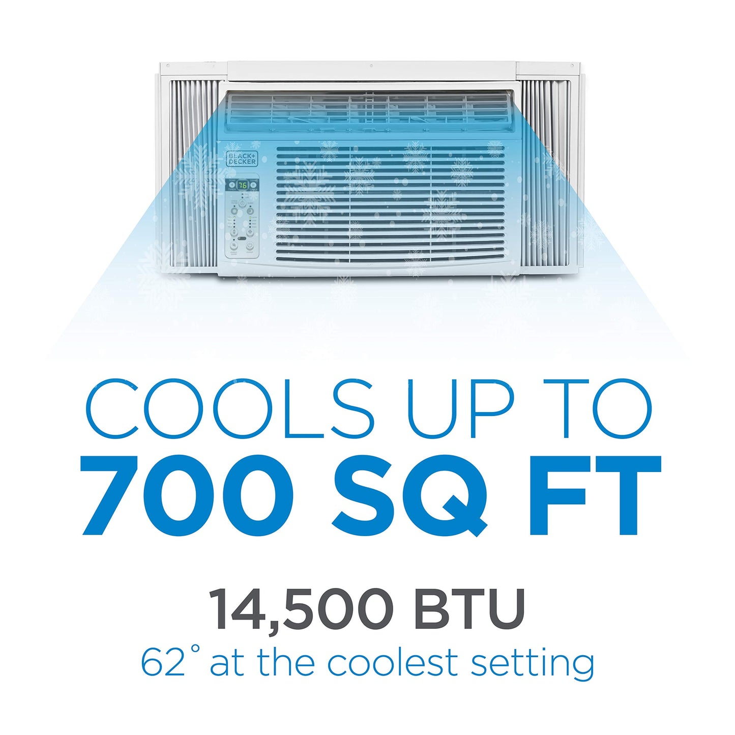 BLACK+DECKER 14500 BTU Window Air Conditioner
