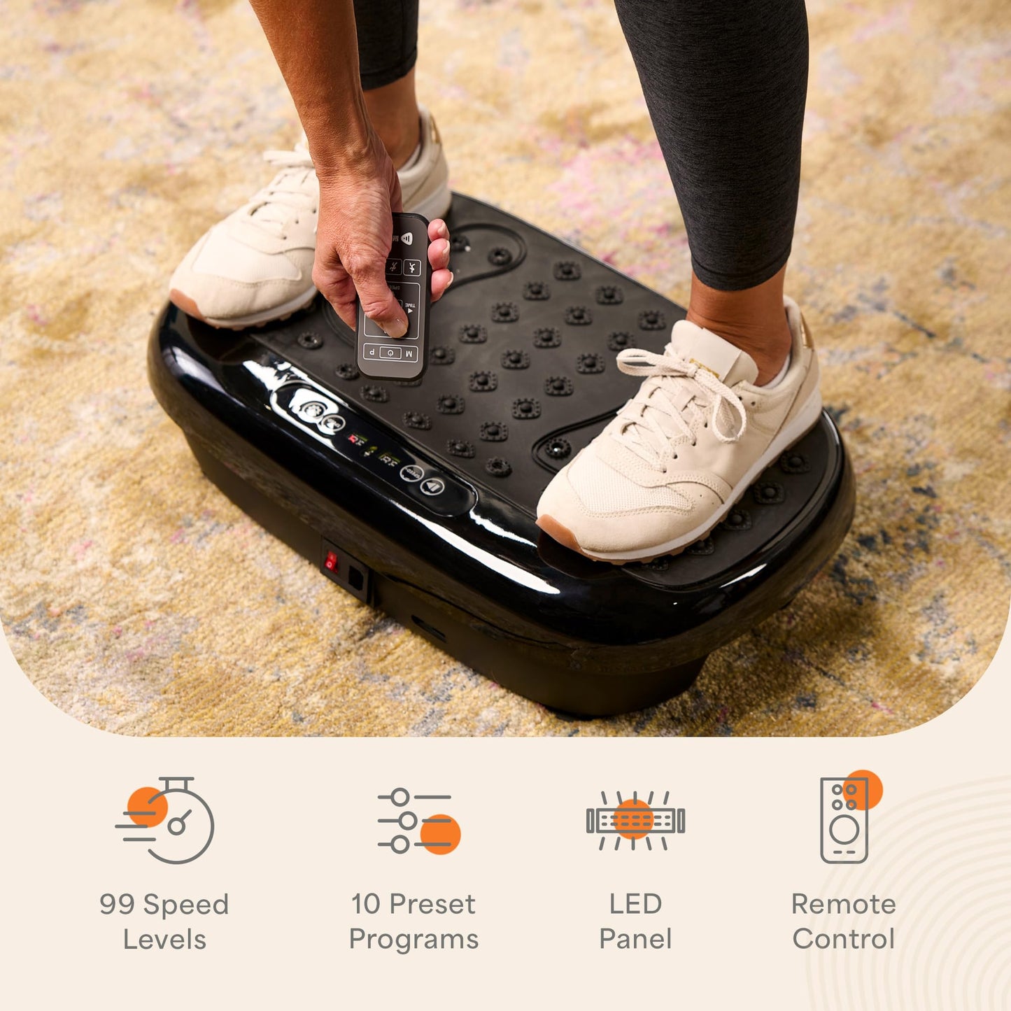 LifePro Vibration Plate for Muscle Toning & Recovery