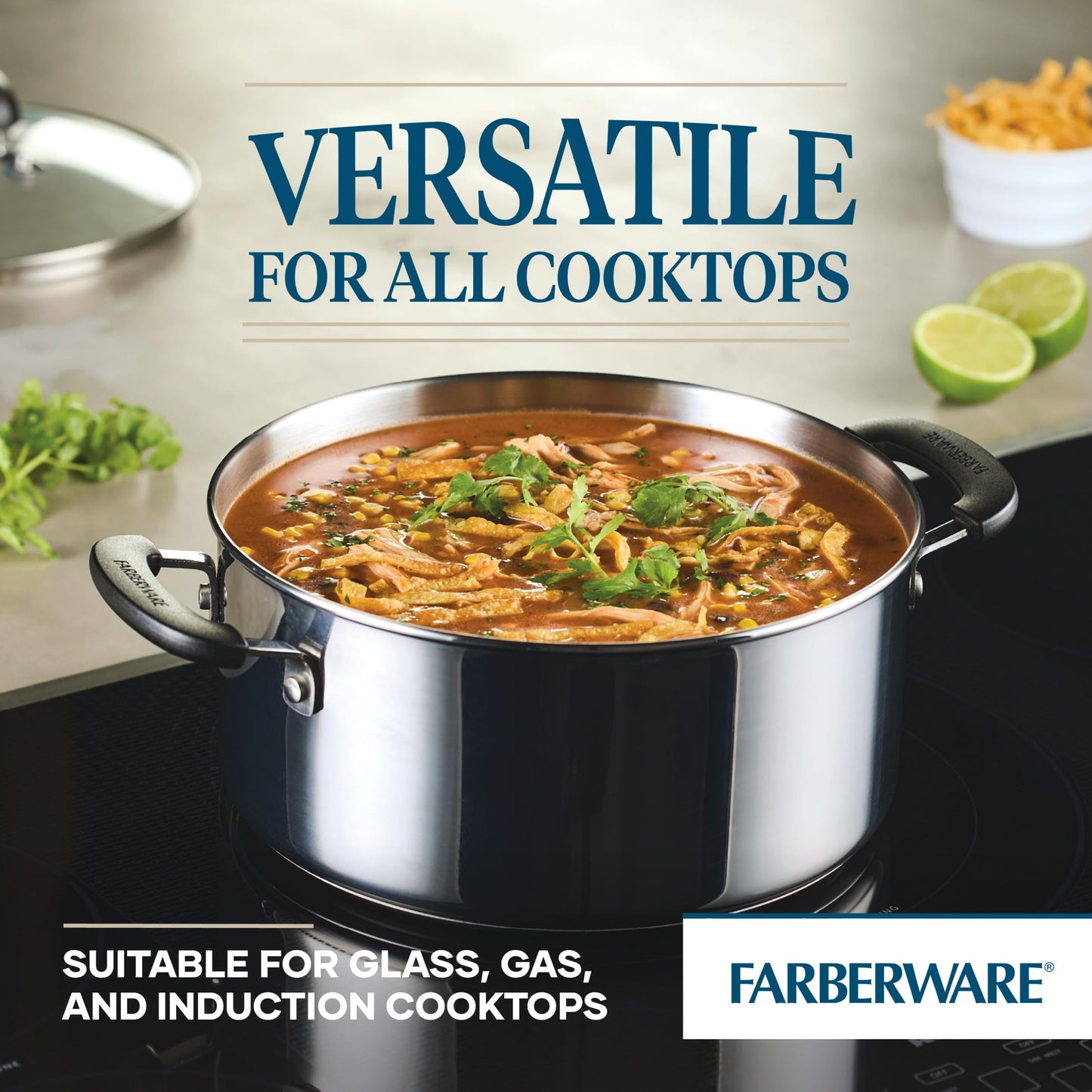 5 Quart Farberware Stainless Steel Dutch Oven
