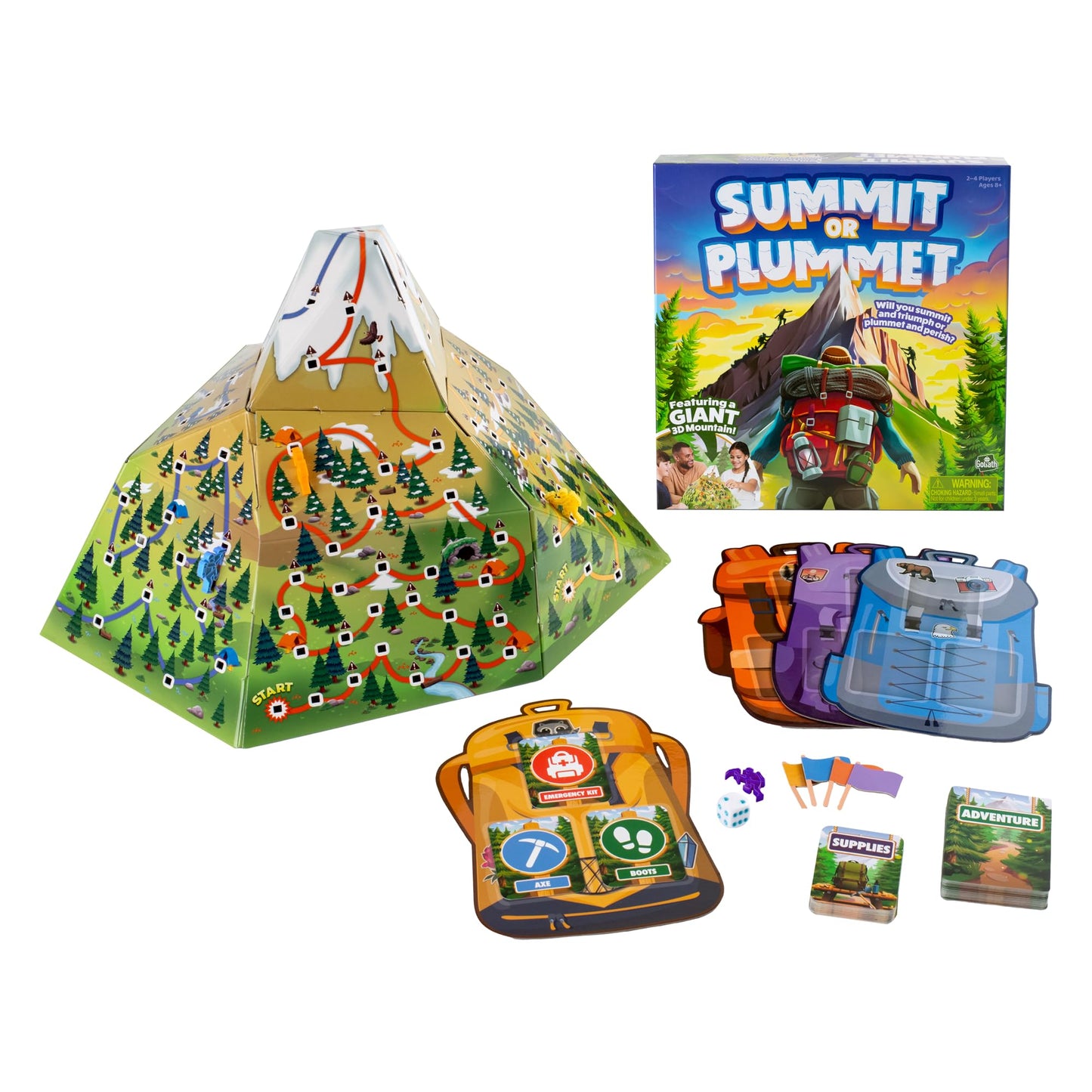 Goliath Summit or Plummet 3D Mountain Game