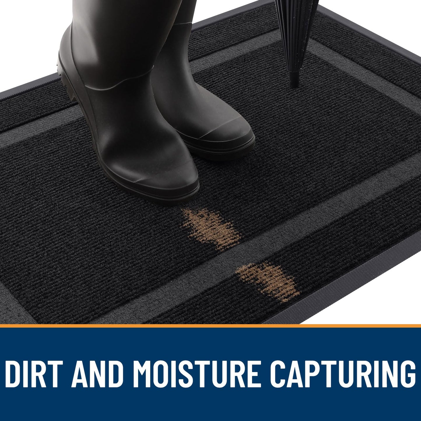 Indoor Outdoor Waterproof Doormat by OLANLY