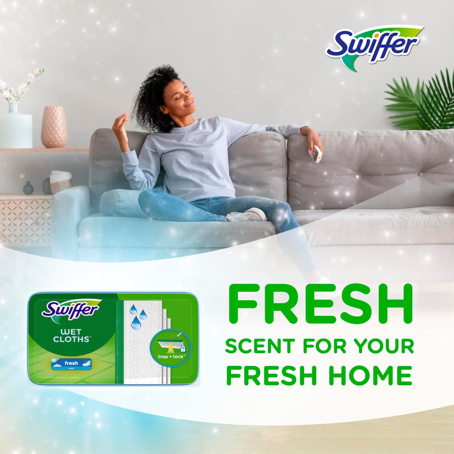 Swiffer 24 Count Wet Mopping Cloths for Floors
