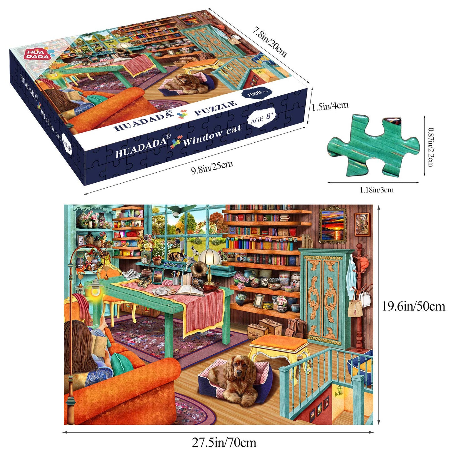 1000 Pieces Jigsaw Puzzle Cozy Retreat