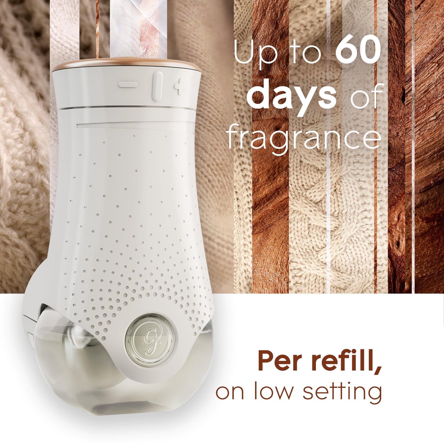 Glade Cashmere Woods Air Freshener Refills 5 Count