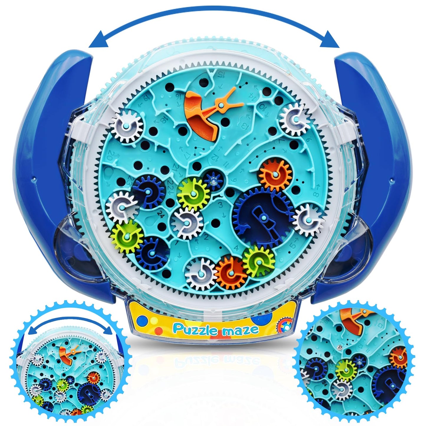 3D Maze Puzzle for Kids 3-5, Maze Puzzle Games for Kids Ages 4-8 Brain Teasers Game for Kids Educational Toys Fine Motor Skills Toys Memory Maze Ball Puzzle Toy Gifts for Kids Boy Girls