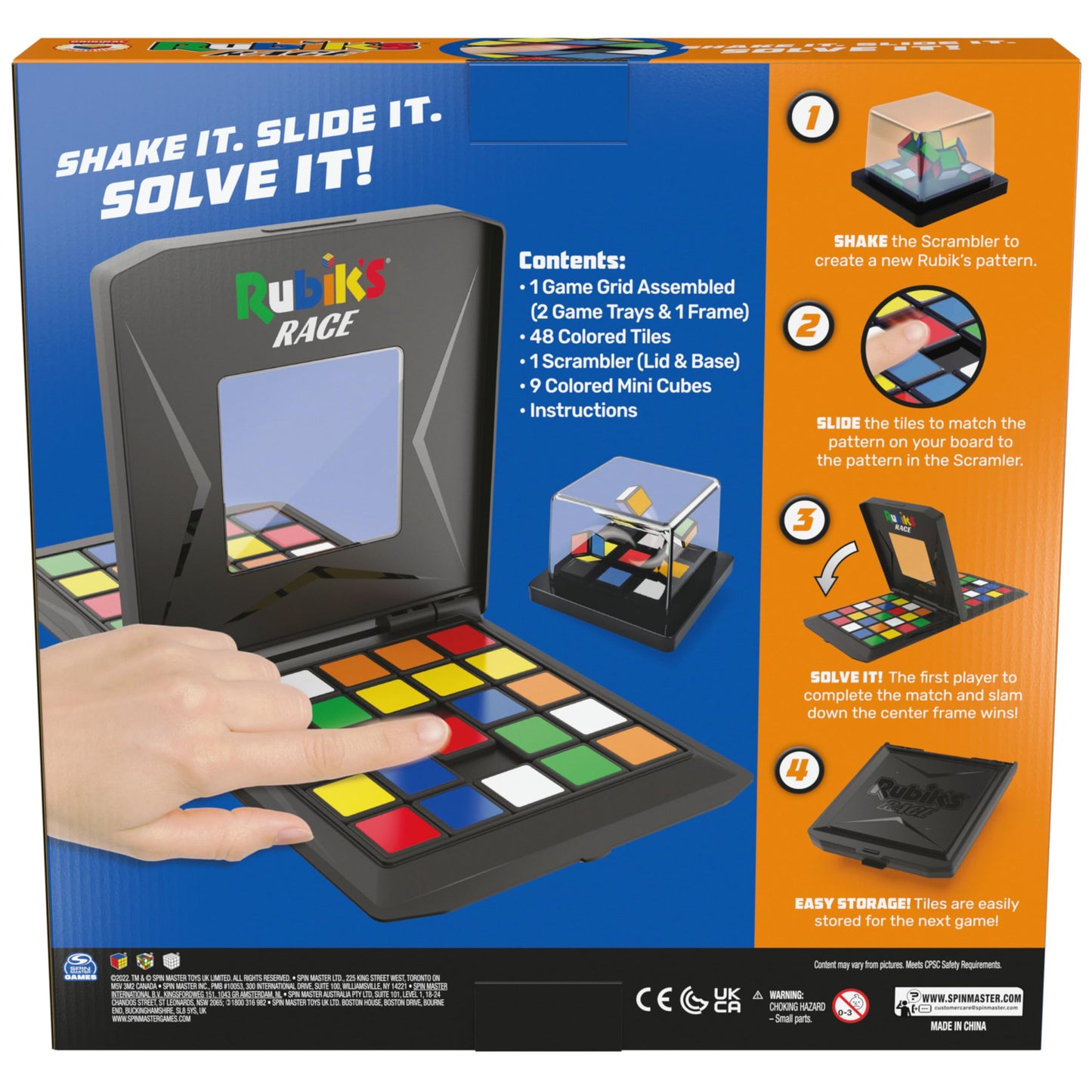 Rubik's Race Strategy Board Game for 2 Players