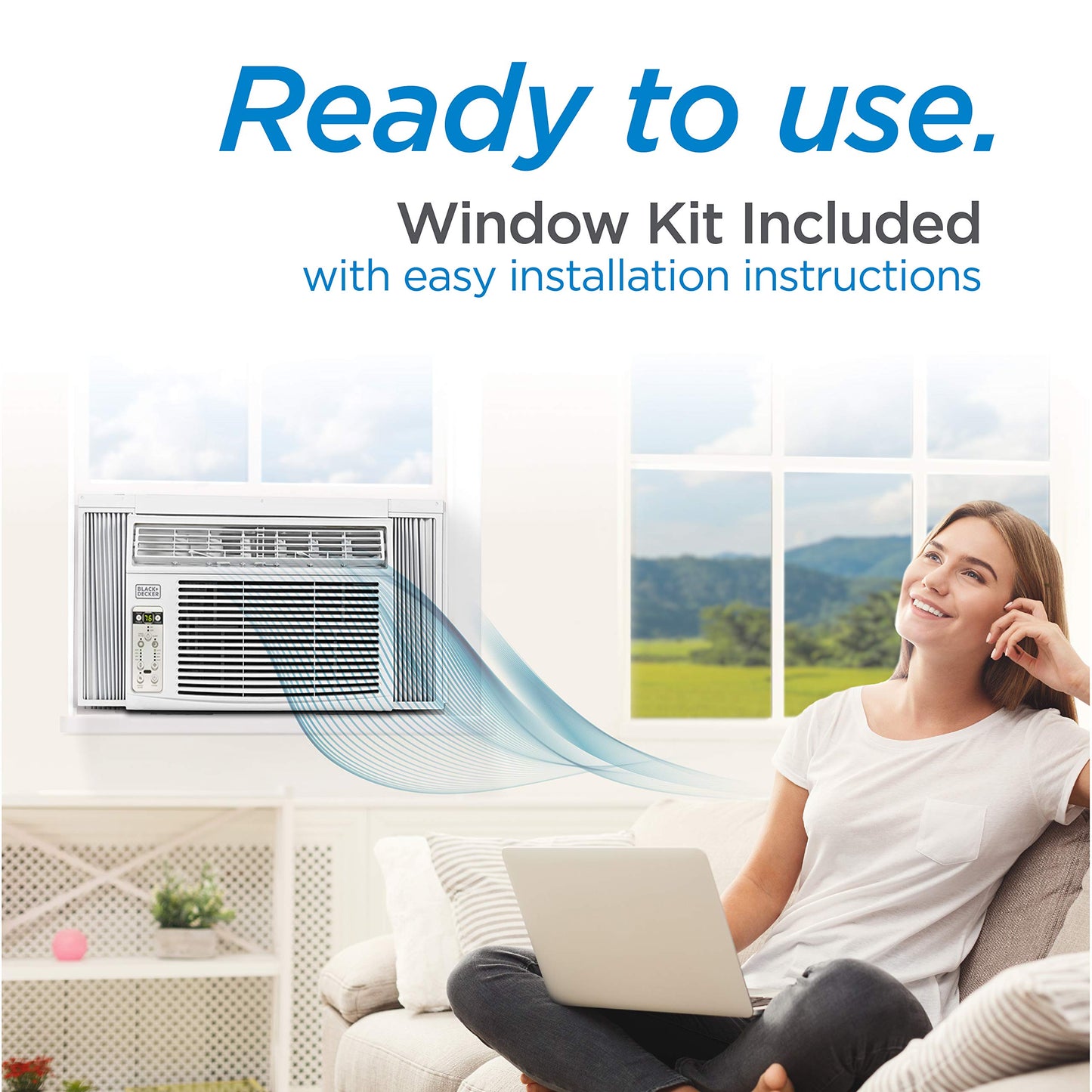 BLACK+DECKER 14500 BTU Window Air Conditioner