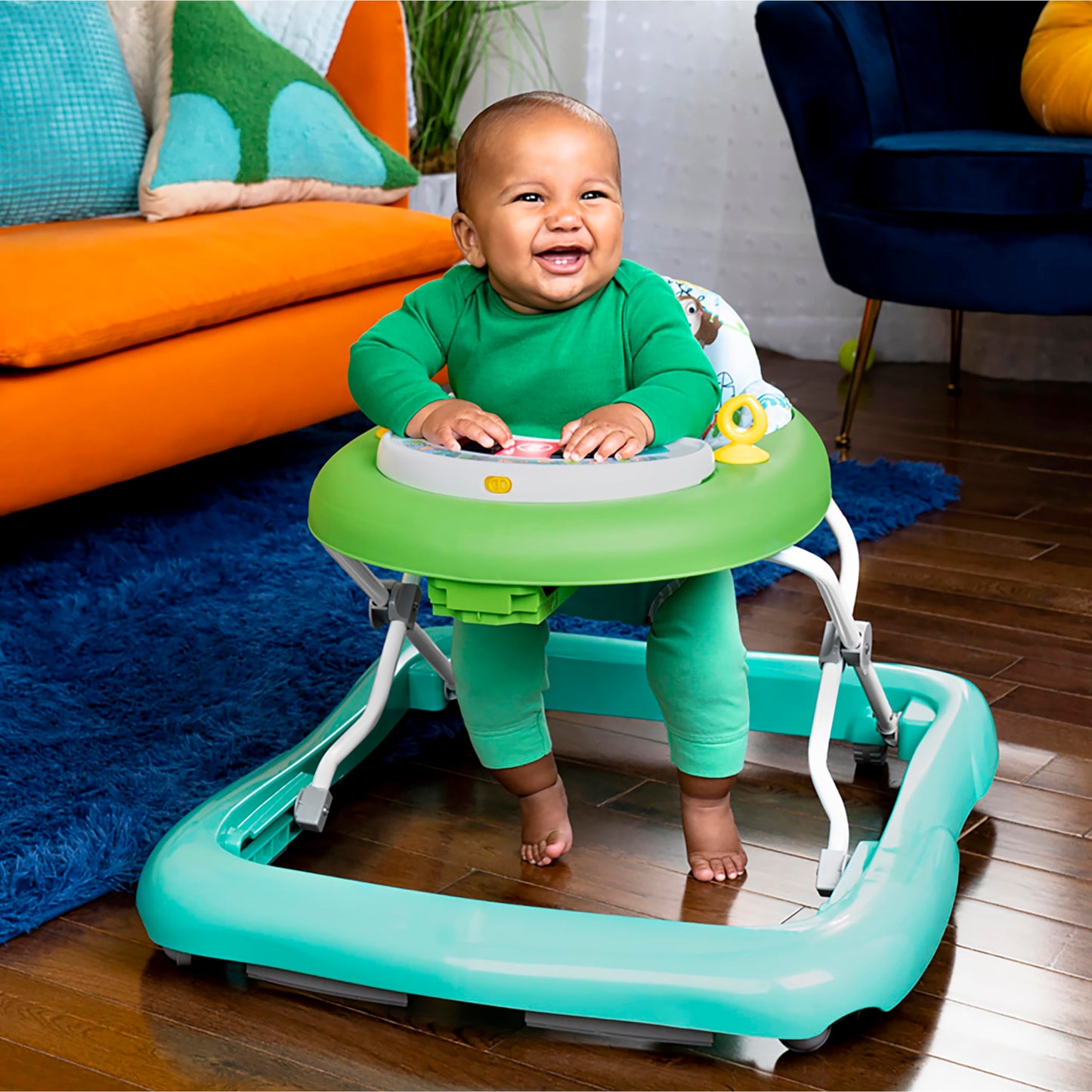 Bright Starts 2-in-1 Baby Activity Walker
