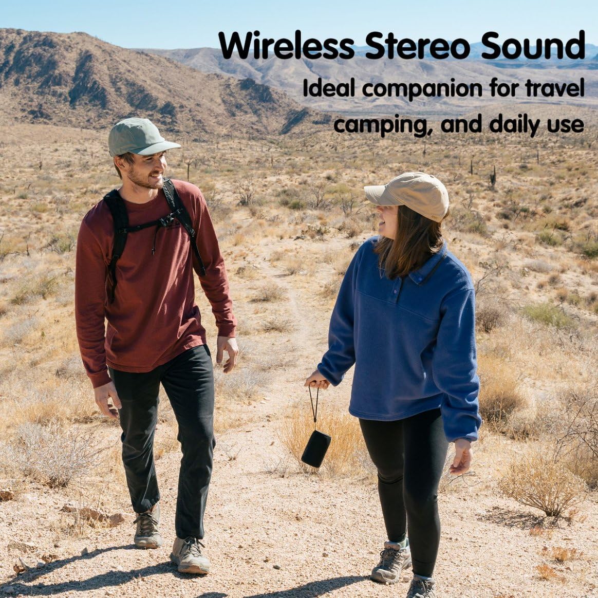 Bluetooth Speaker with 24H Playtime and Waterproof