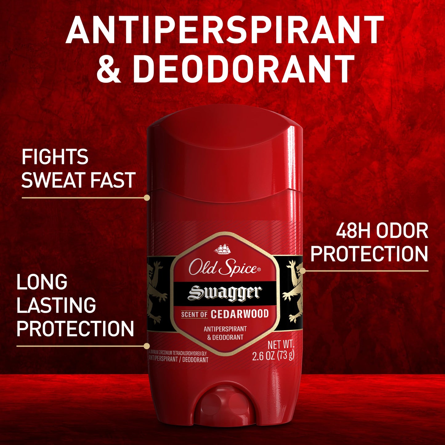 Old Spice Men's Anti-Perspirant Deodorant, Swagger