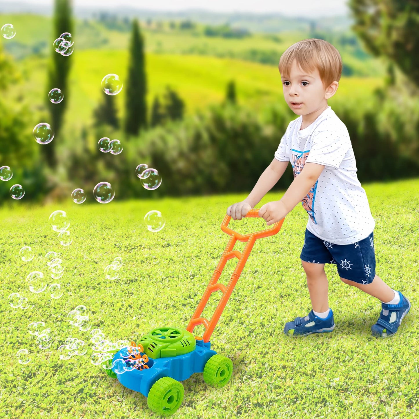 Bubble Lawn Mower Toy for Toddlers by ArtCreativity