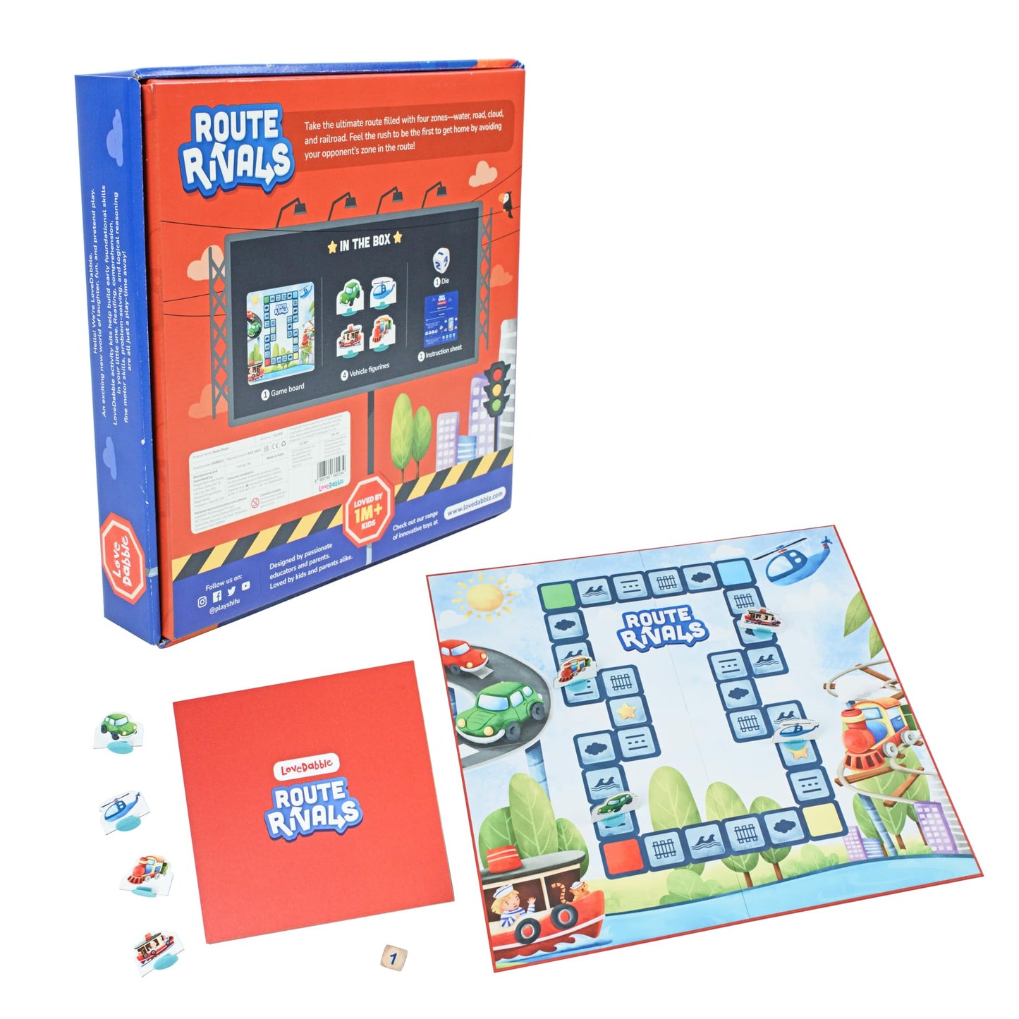 Route Rivals Board Game for Family Fun