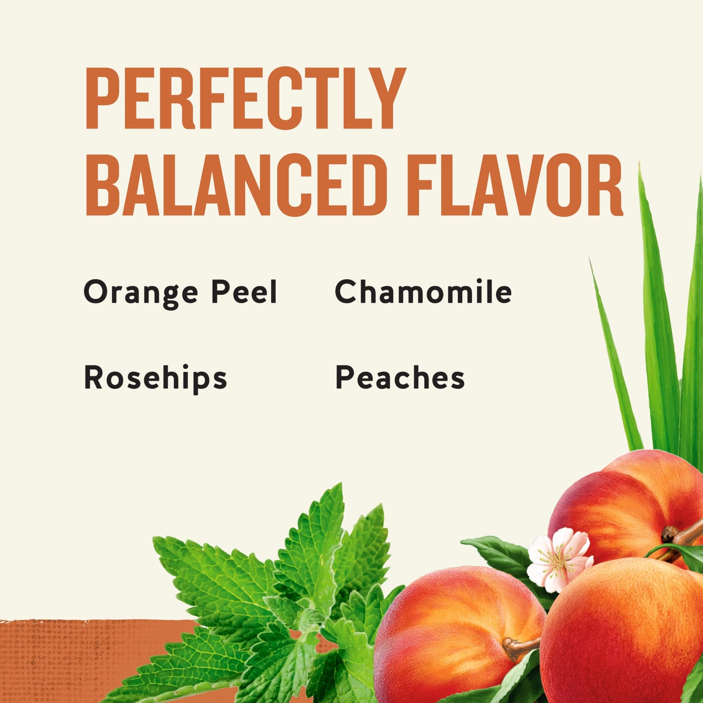 Celestial Seasonings Peach Passion Herbal Tea Bags