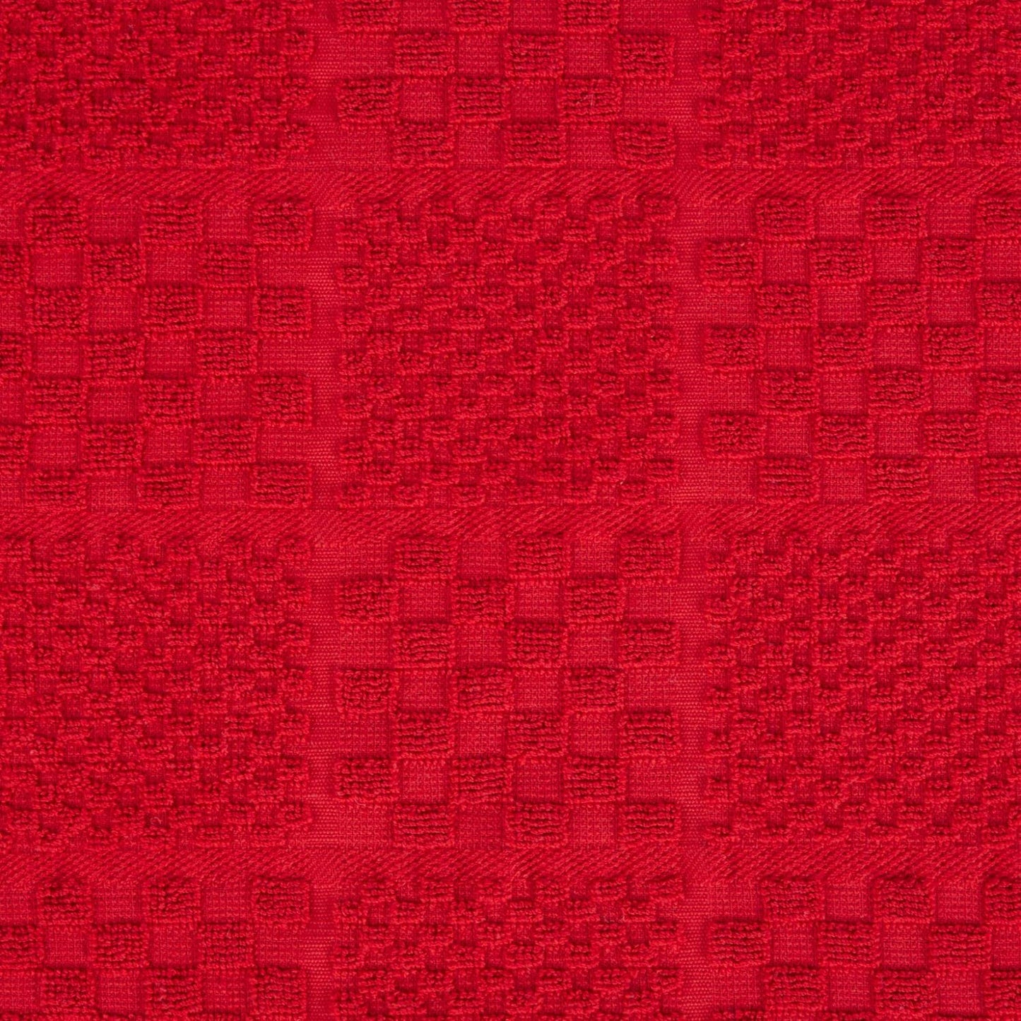 KitchenAid Quilted Cotton Terry Cloth Oven Mitt, Pot Holder Heat Resistant, 16"x26", 7"x13" & 7"x10", Passion Red