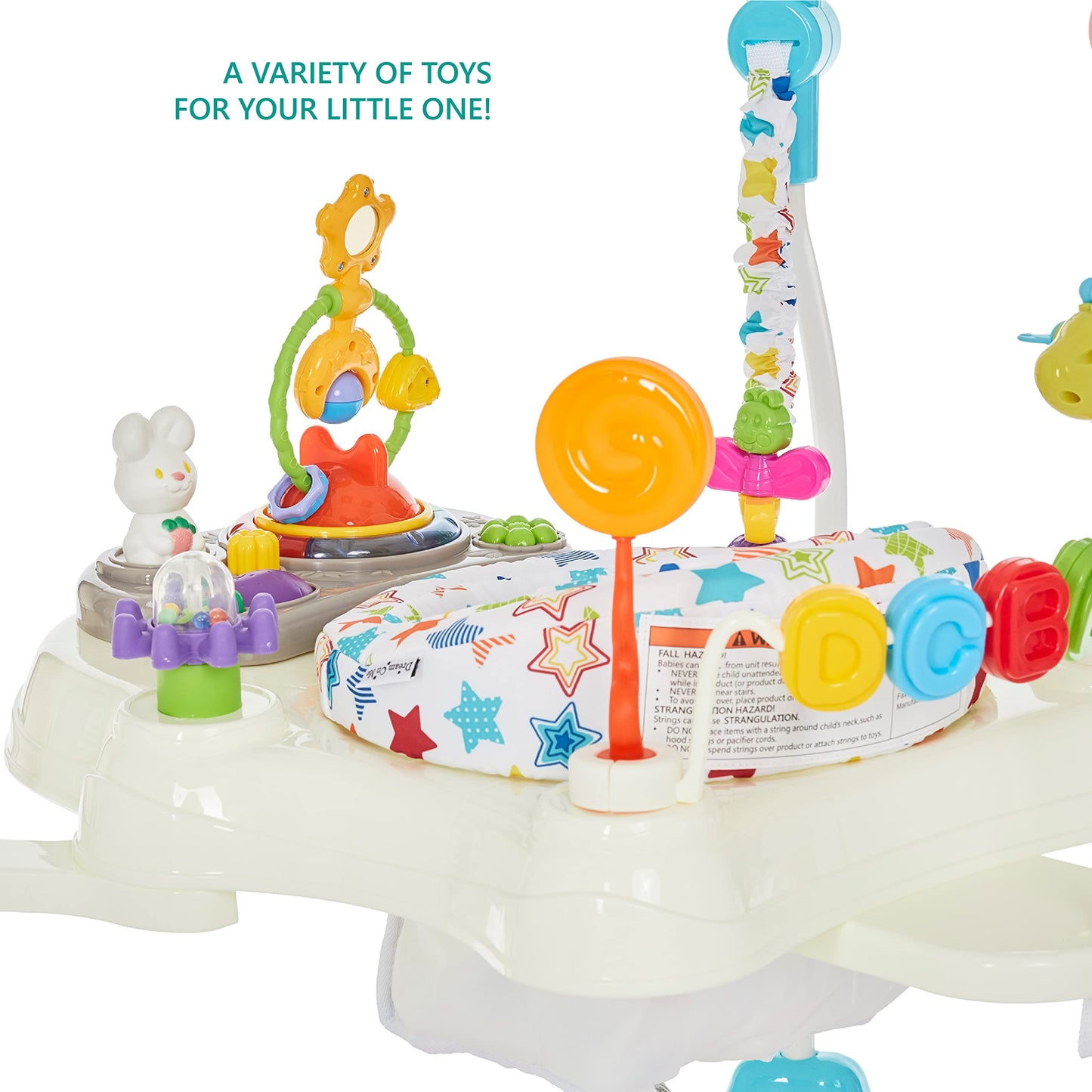 Dream On Me 2-in-1 Baby Activity Center & Bouncer