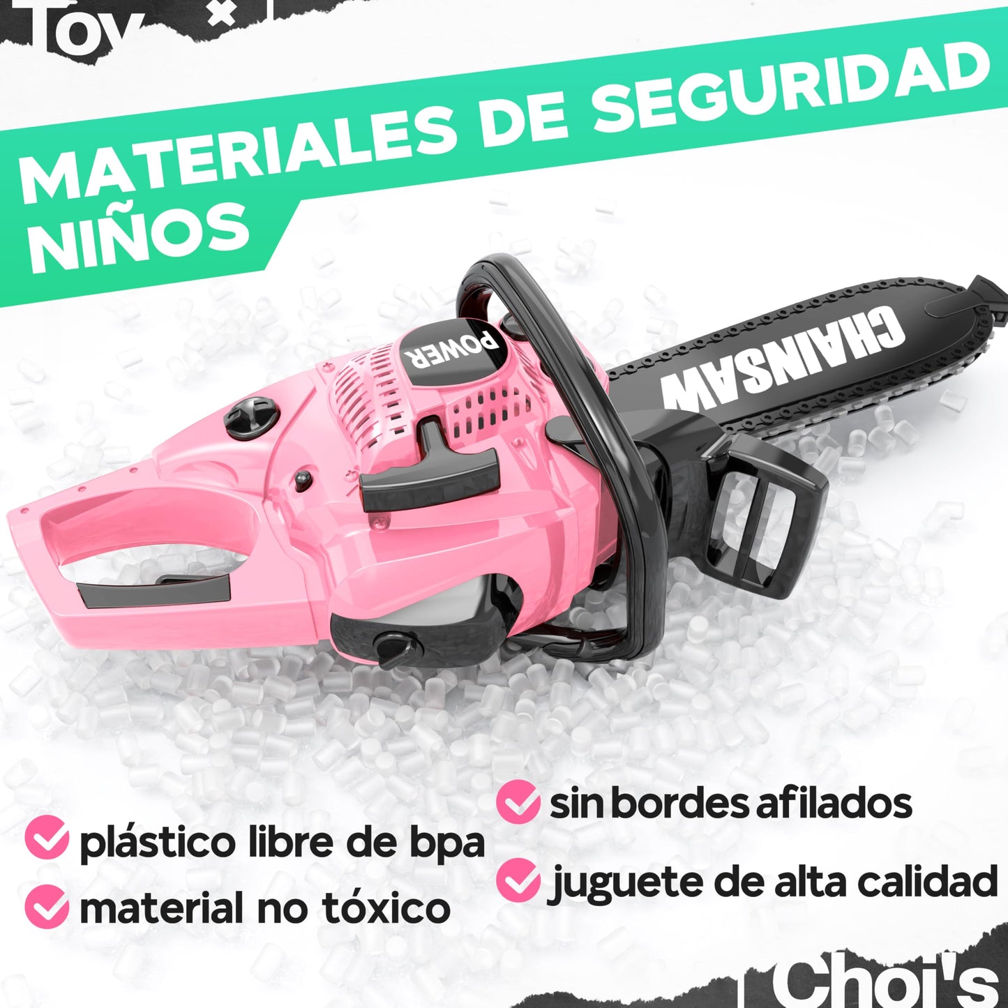 Kids Electric Chainsaw Toy for Pretend Play