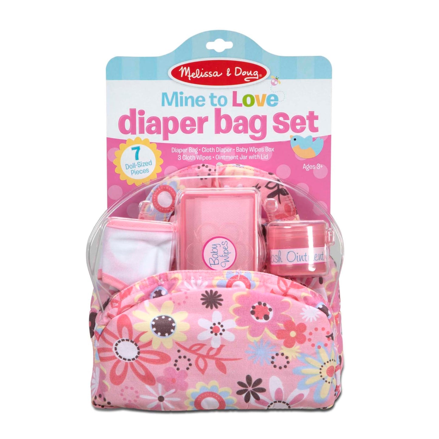 Melissa & Doug Doll Diaper Changing Set with Accessories