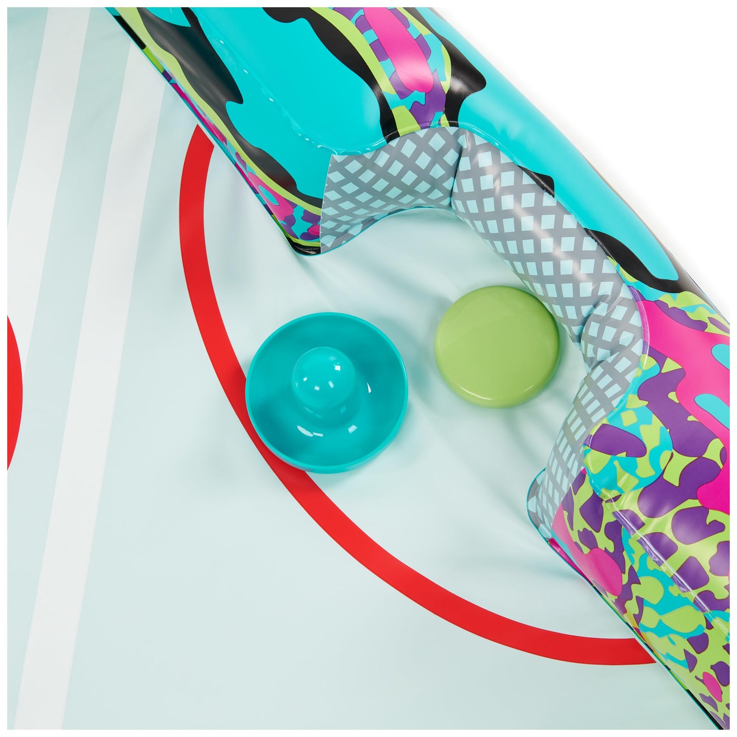 SwimWays Inflatable Water Hockey Pool Game Set