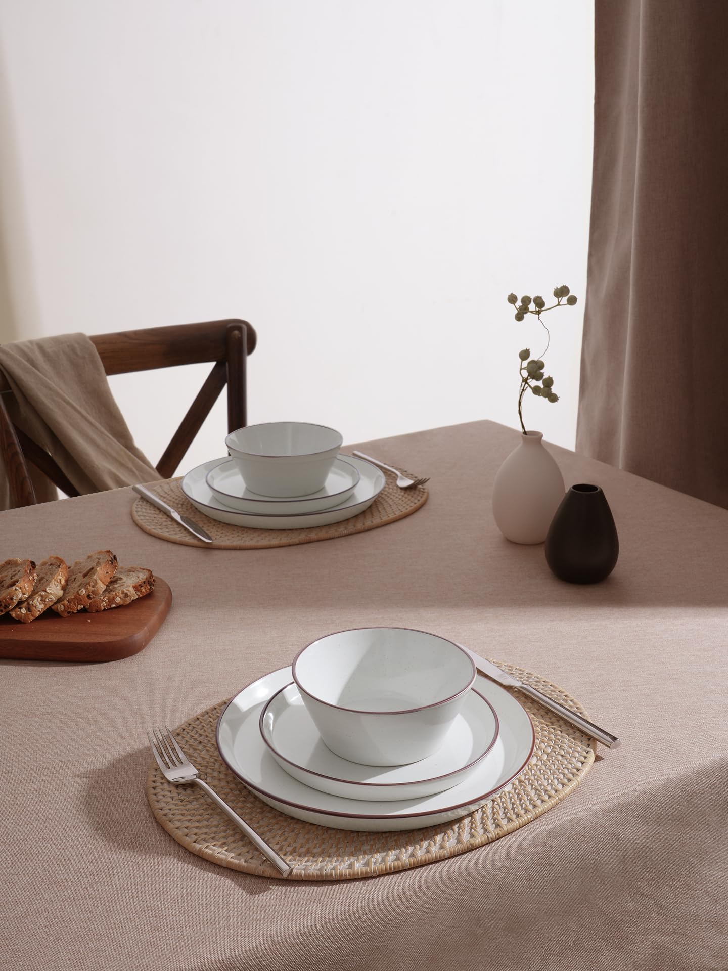 12-Piece Dinnerware Set for 4 - Famiware