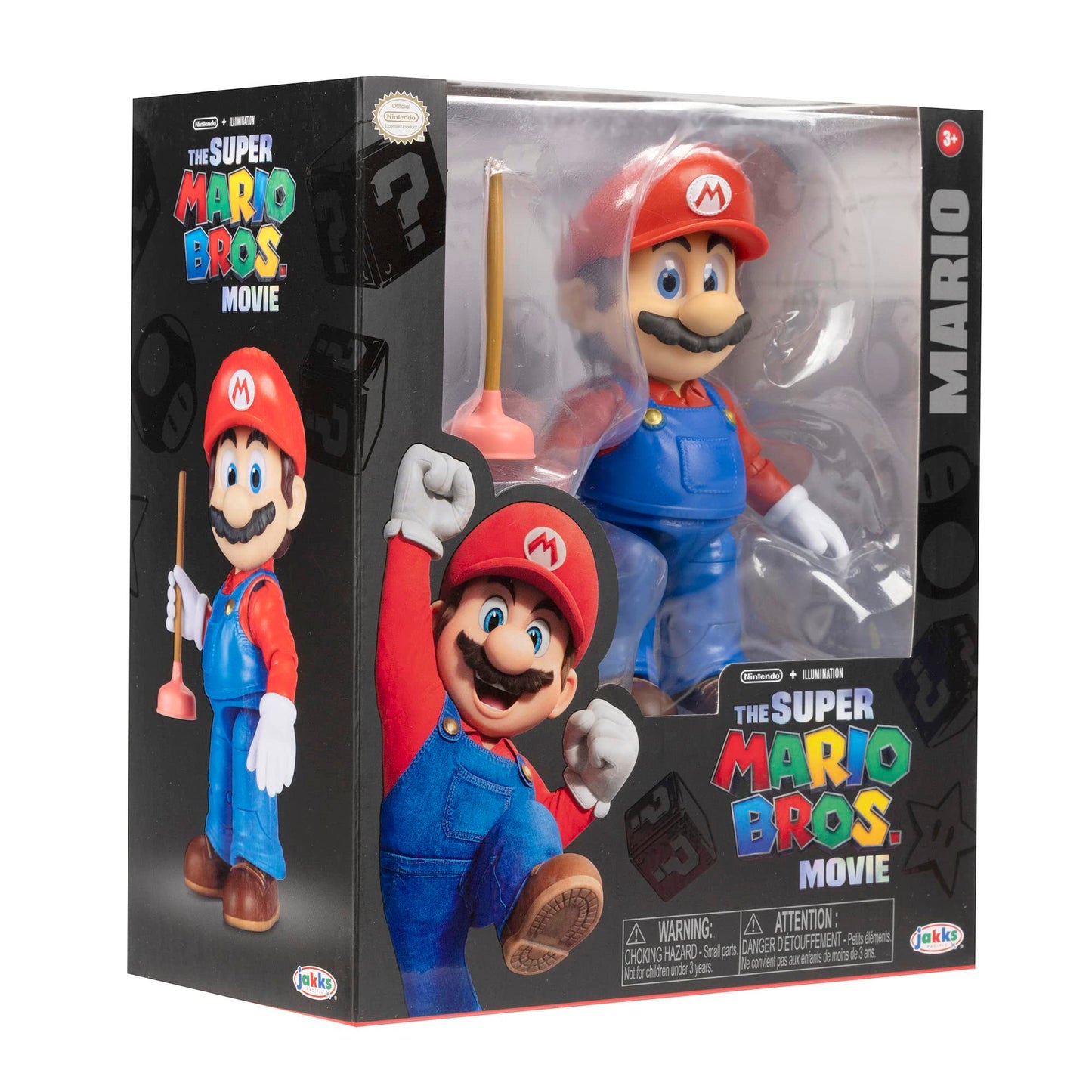 Super Mario Bros. 5" Action Figure with Plunger
