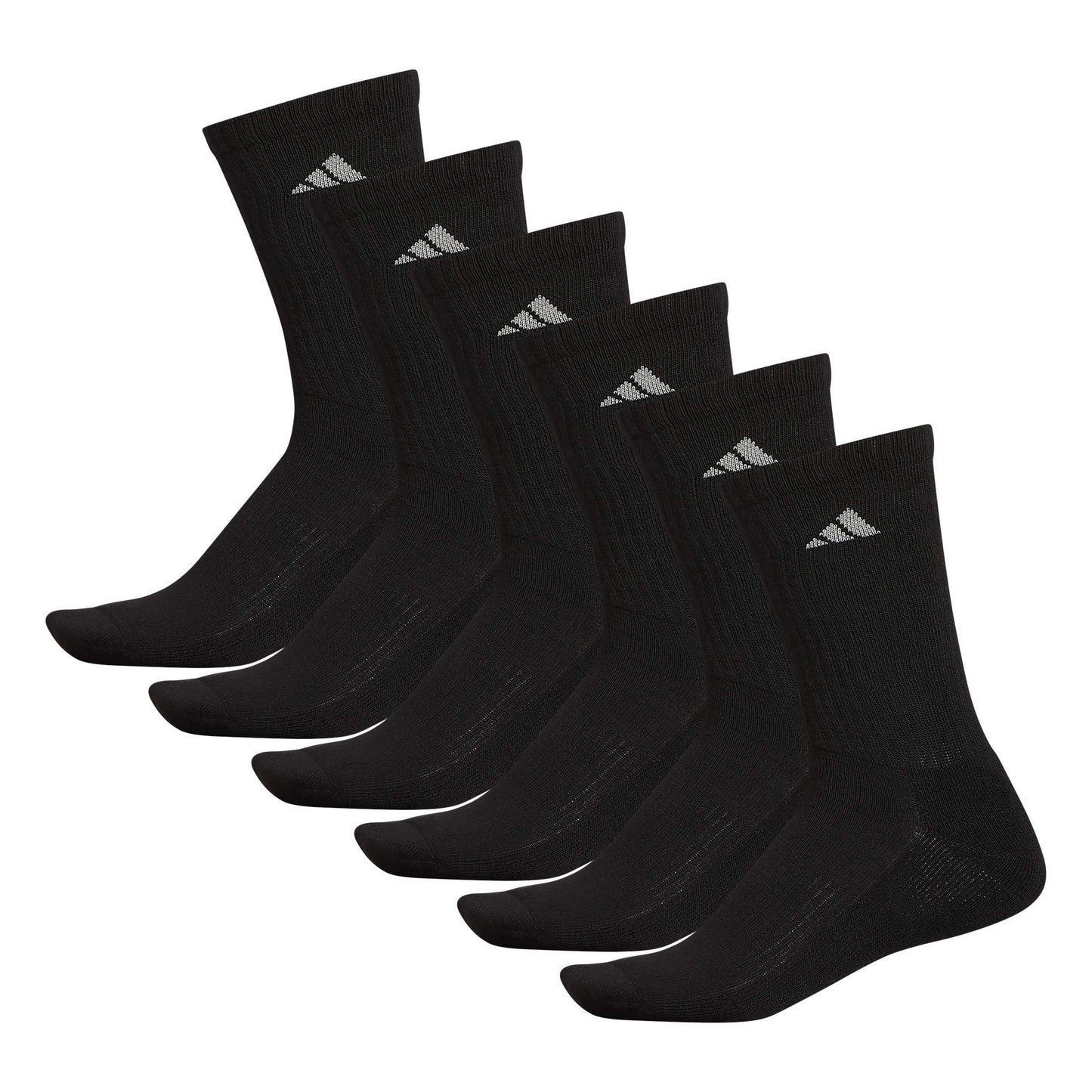 6-Pack adidas Cushioned Crew Athletic Socks